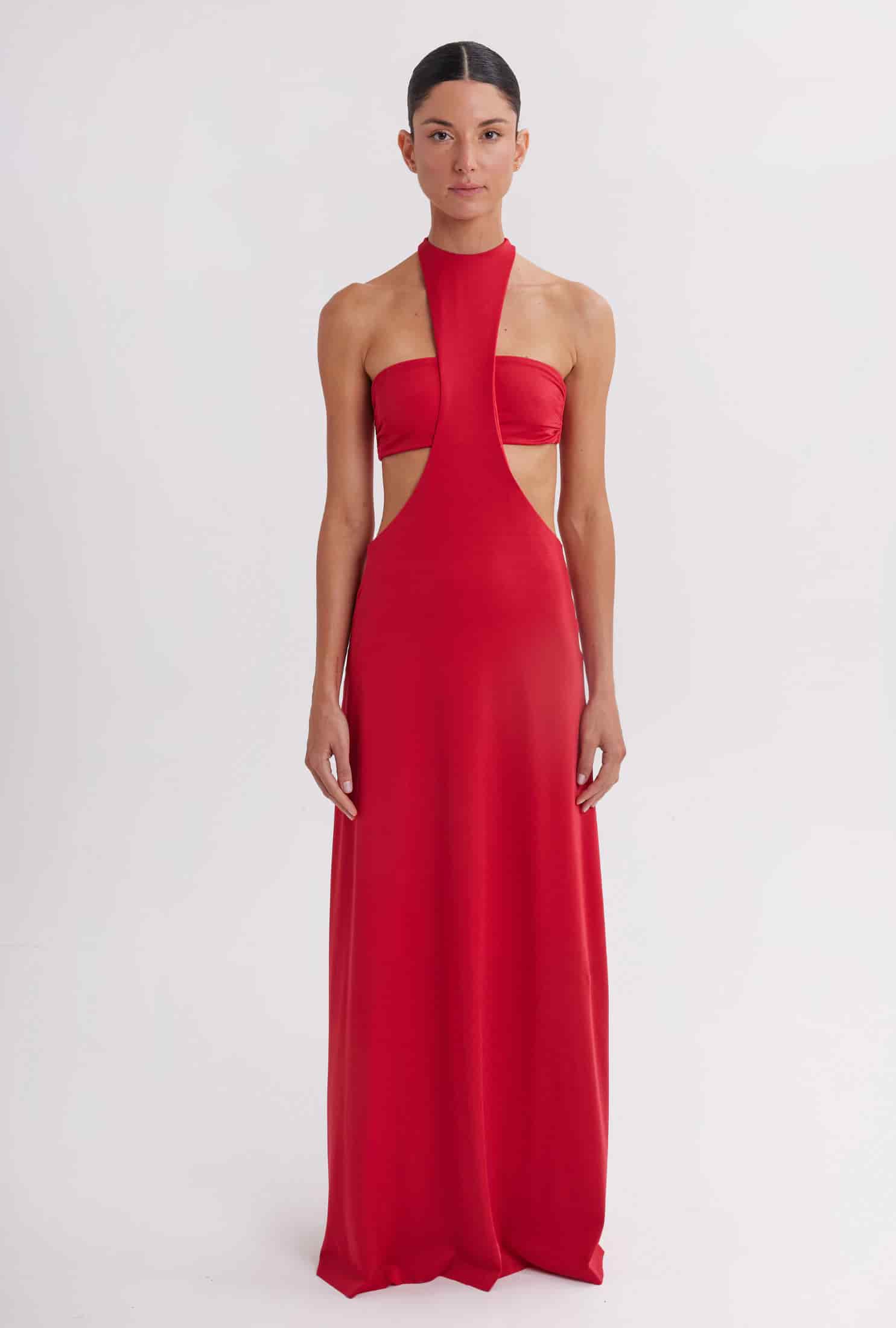 Vestido Mujer Marti Escarlata - miniatura 1