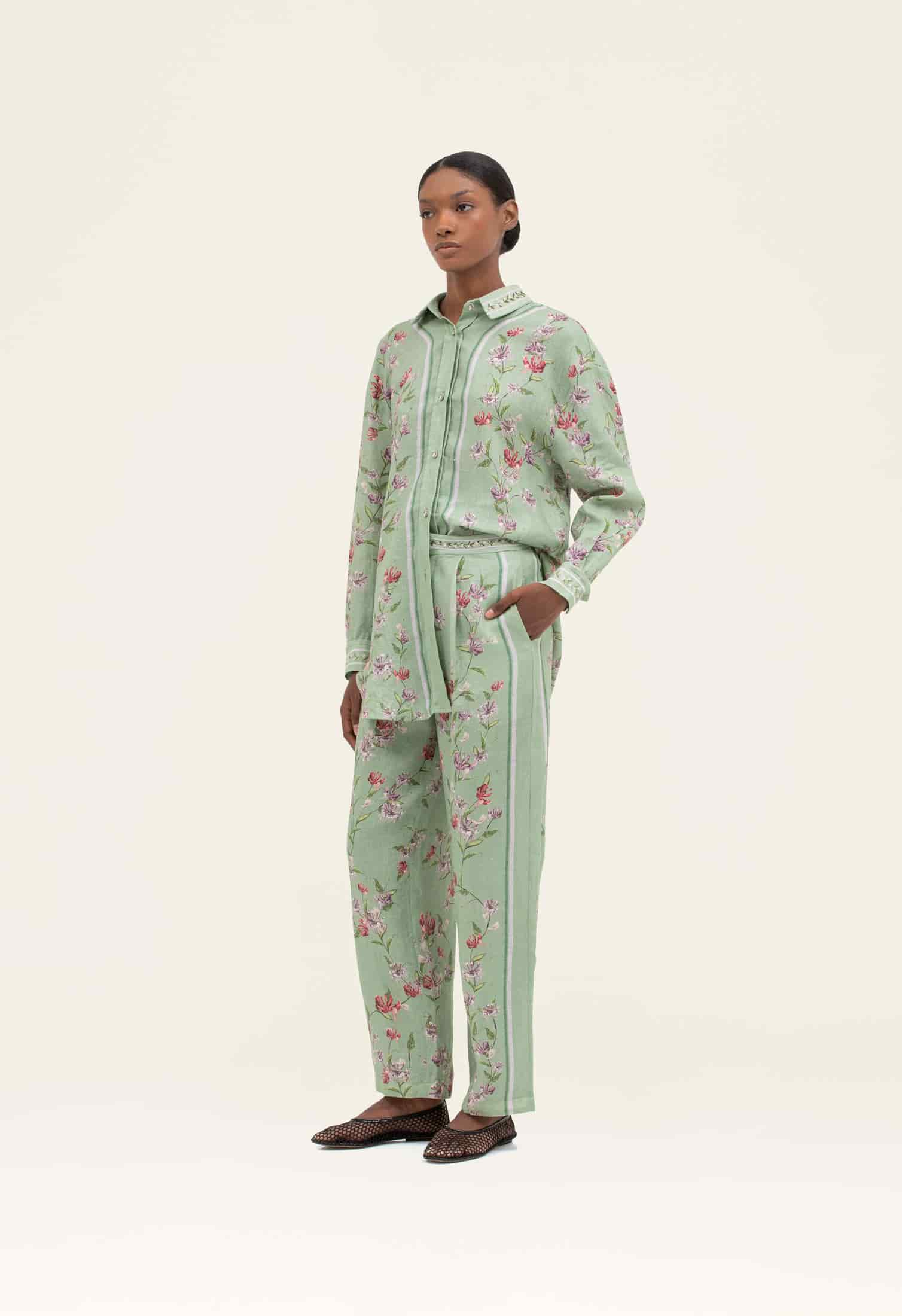 Florecer Honeysuckle Trousers - miniatura 1