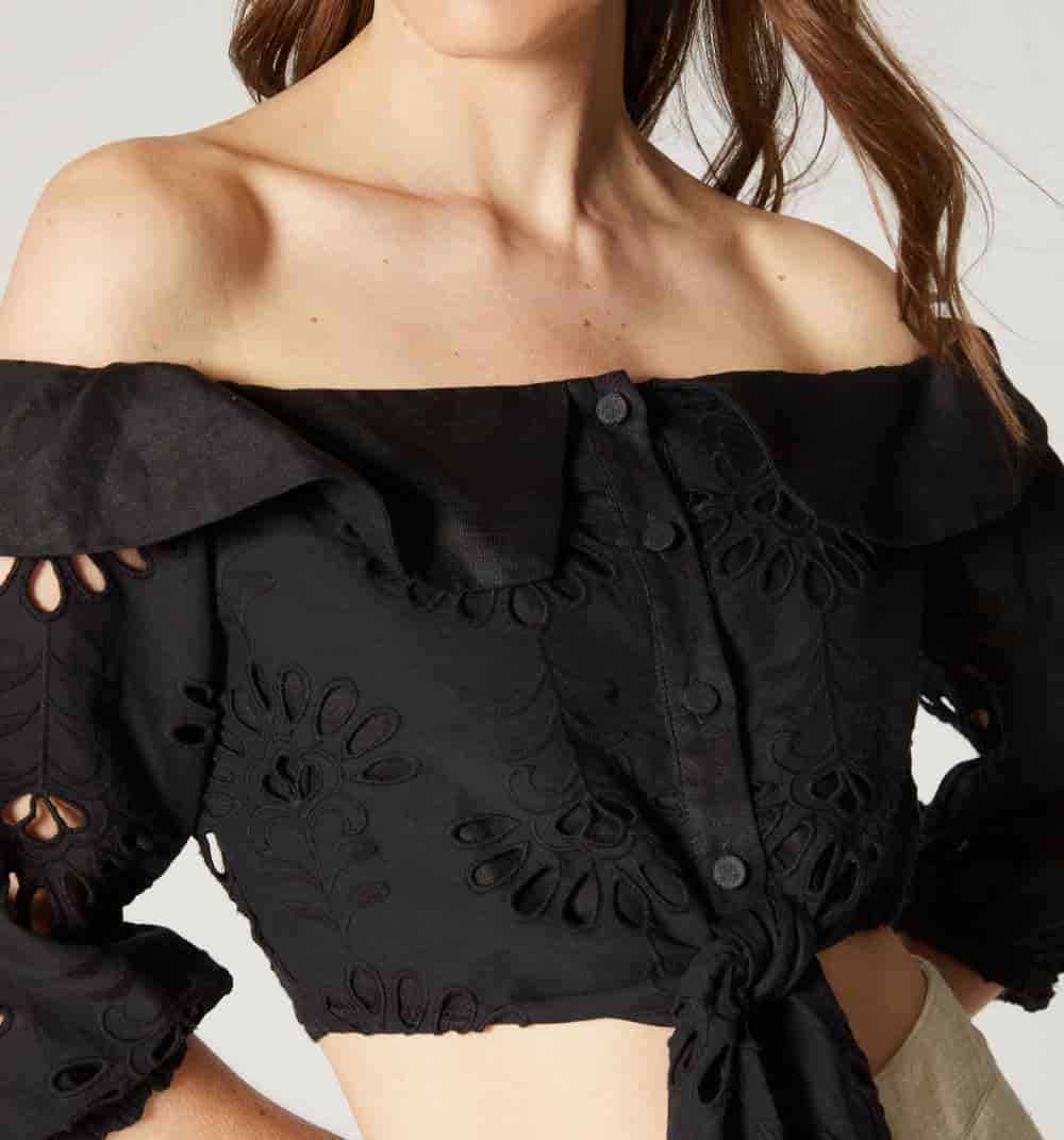 Blusa bandeja de amarrar - miniatura 7