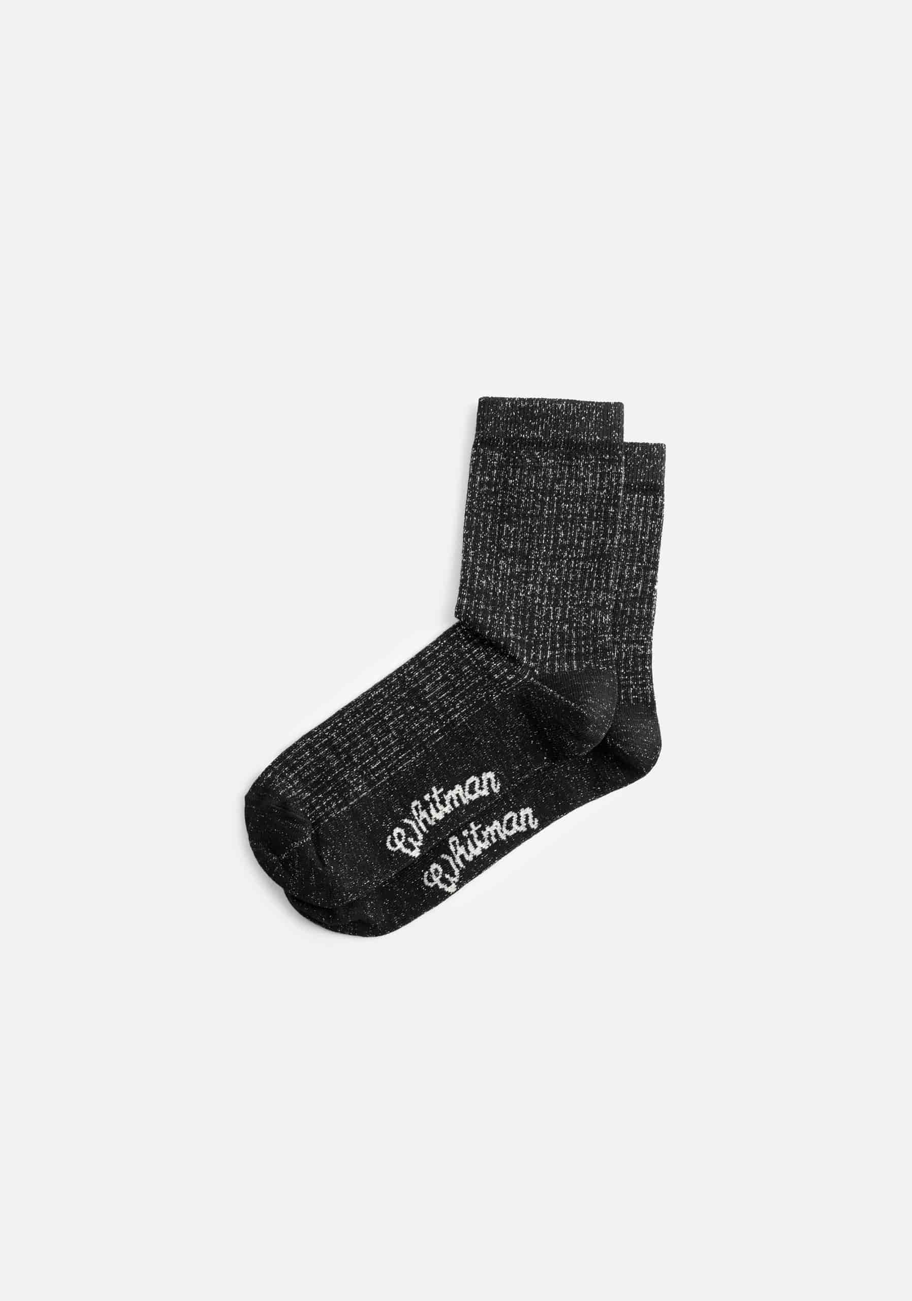 Medias M Formal Unicolor Lurex Negro - miniatura 1