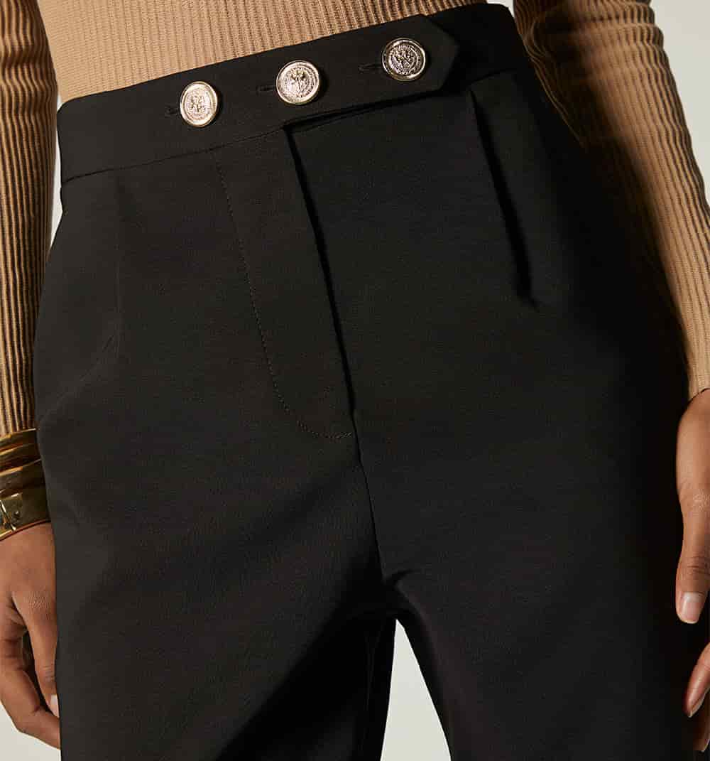Pantalon prense pretina 3 botones - miniatura 6