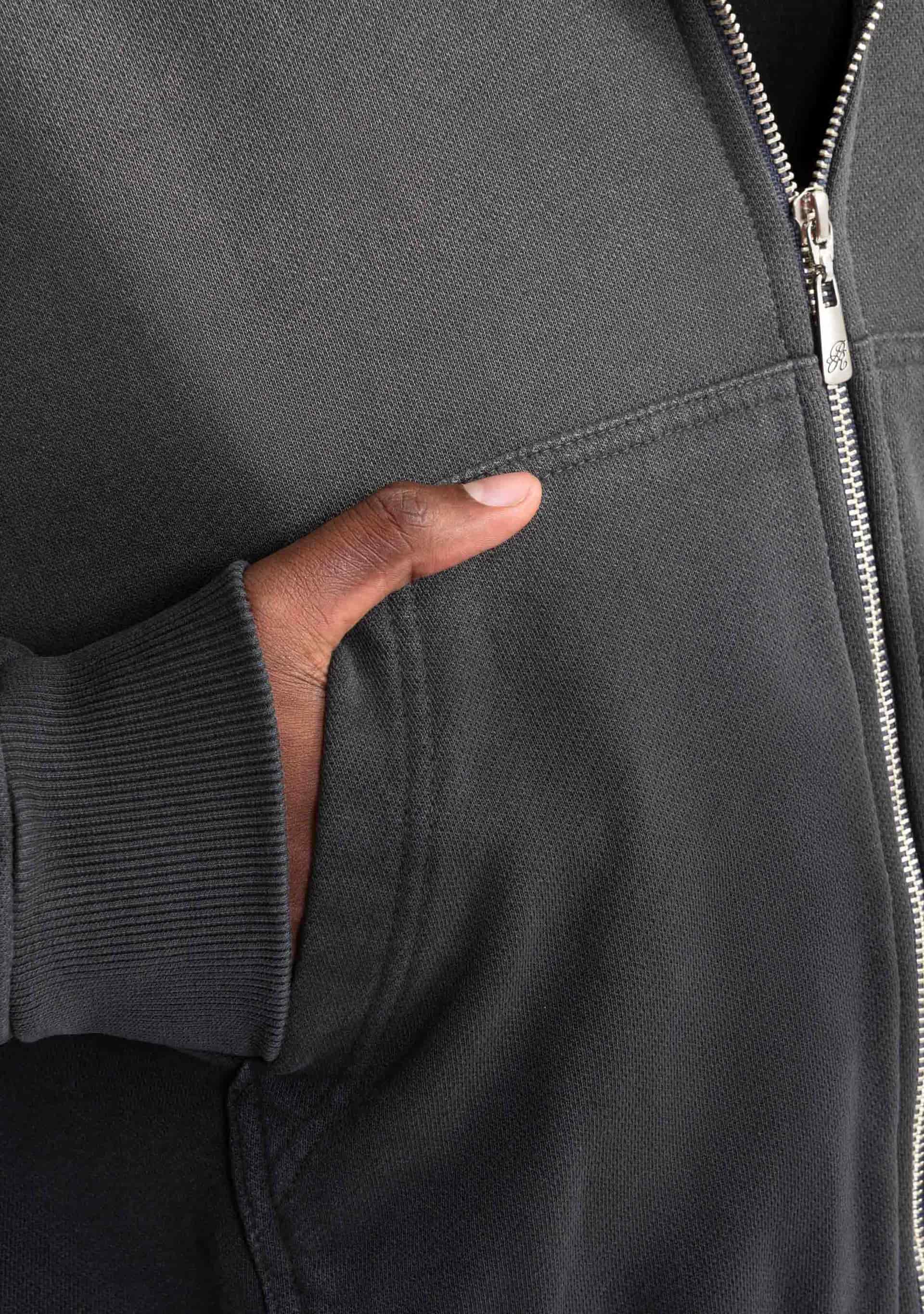 Rustic zipper hoodie - miniatura 15