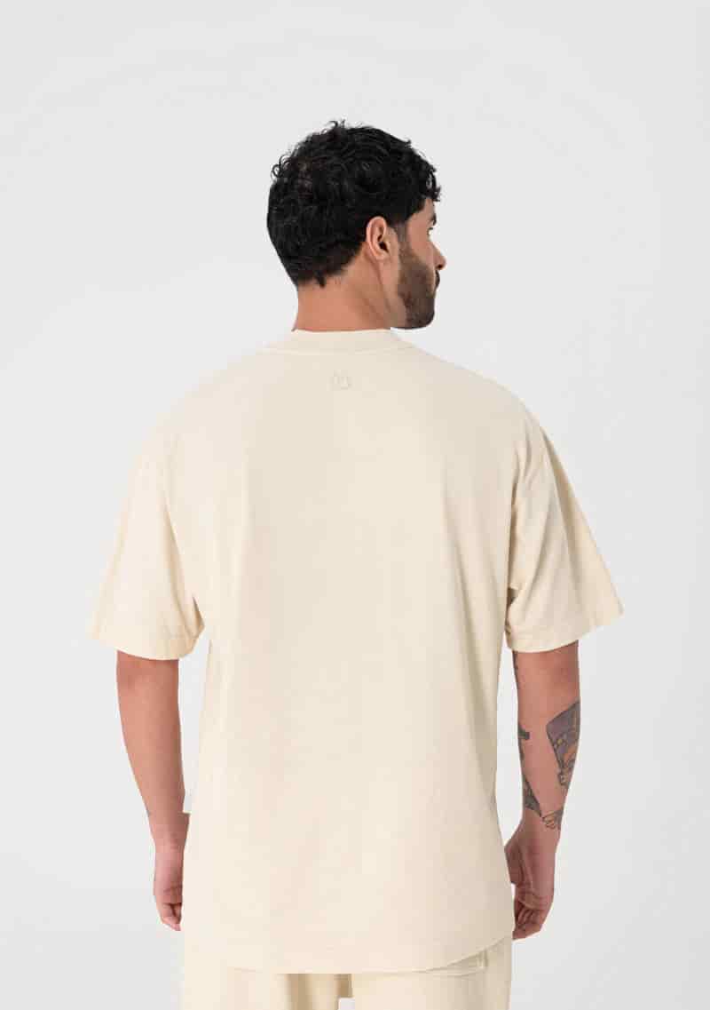 Heraldic cream T-shirt - miniatura 3