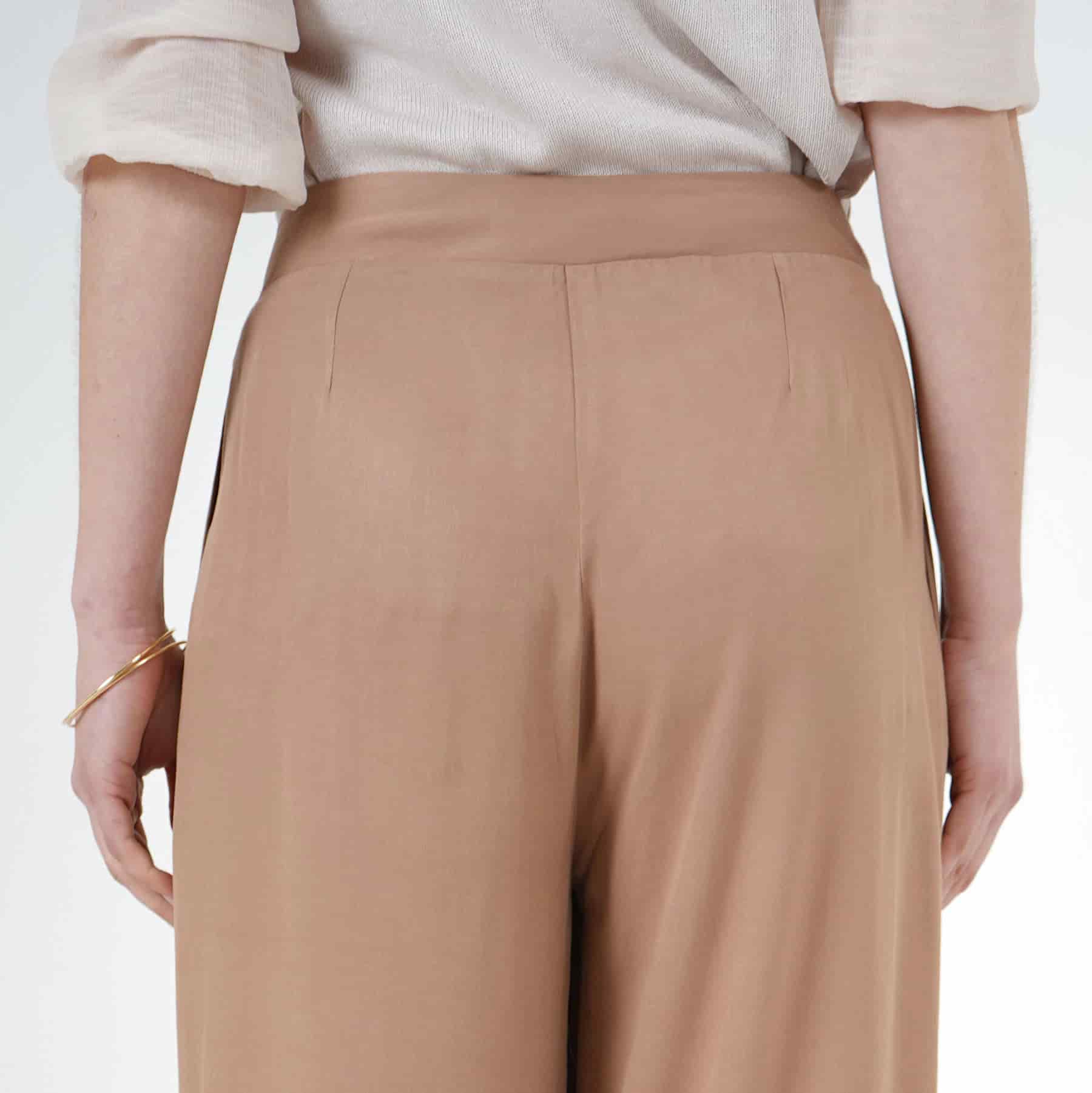 Pantalón bota recta con elástico en delantero - miniatura 5