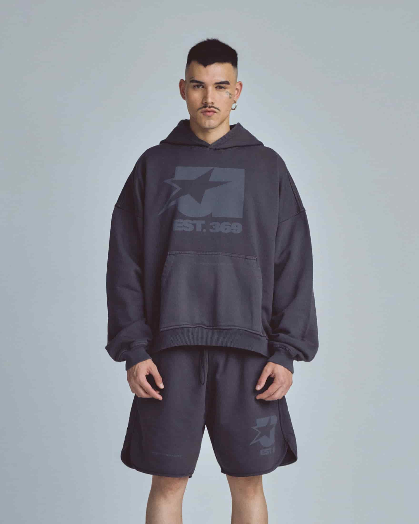 Stardust Symbol Hoodie Vintage Gray - miniatura 2