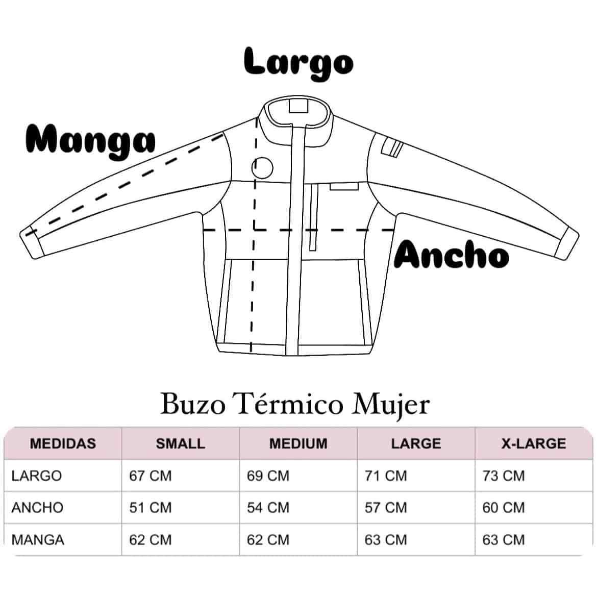 Buzo Térmico Gris Dama - miniatura 4