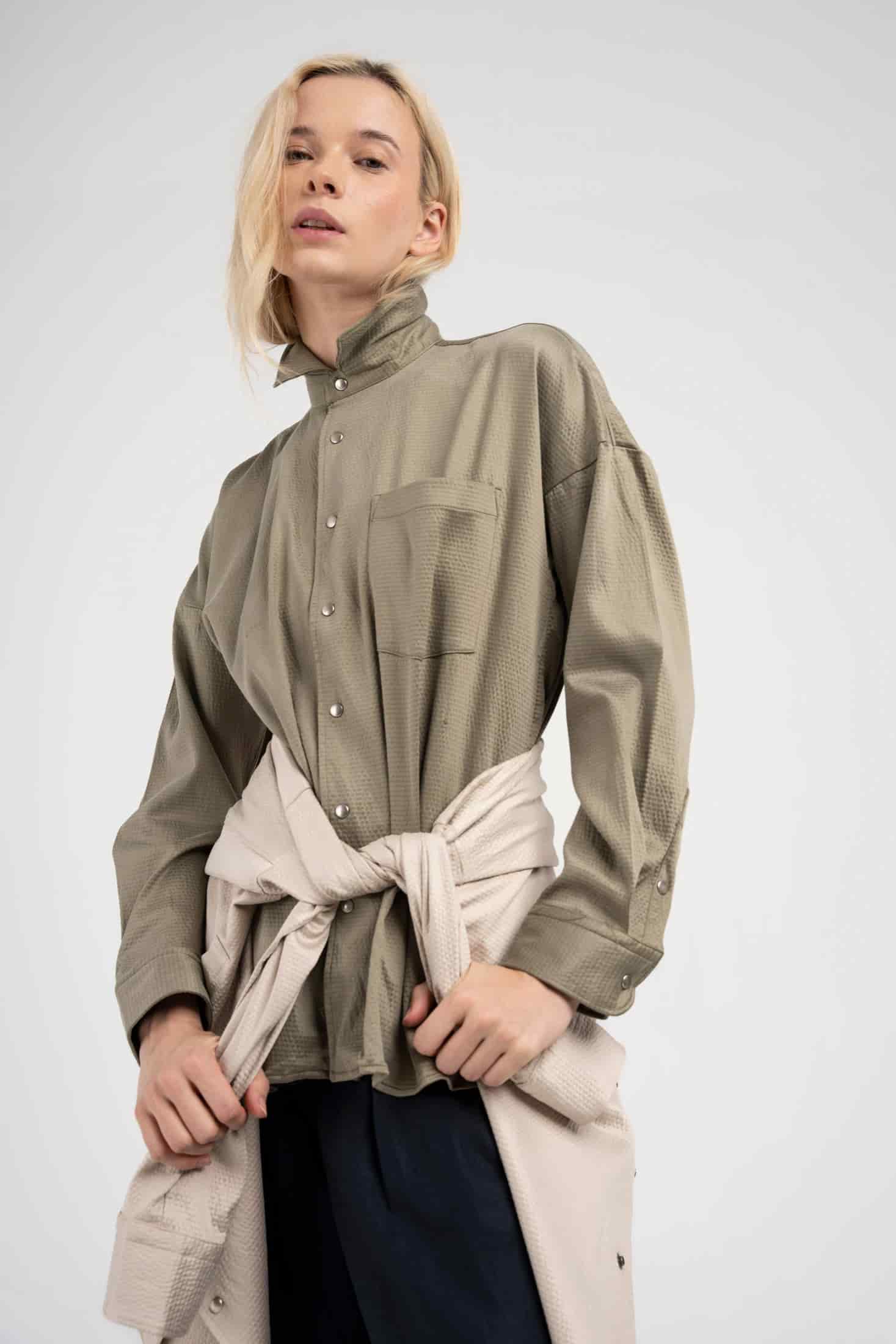 The Bubble Tencel Shacket - miniatura 2