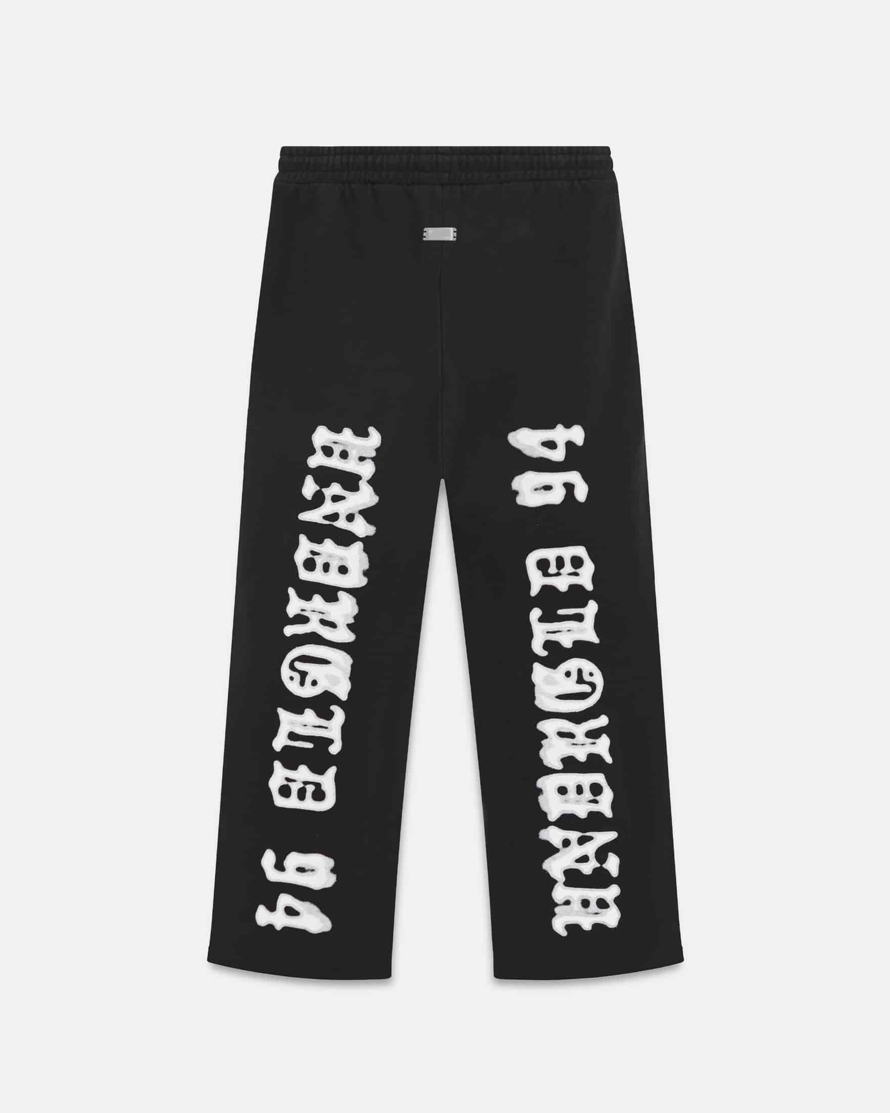 94' UNDRGLD Straight Pants Black - miniatura 3
