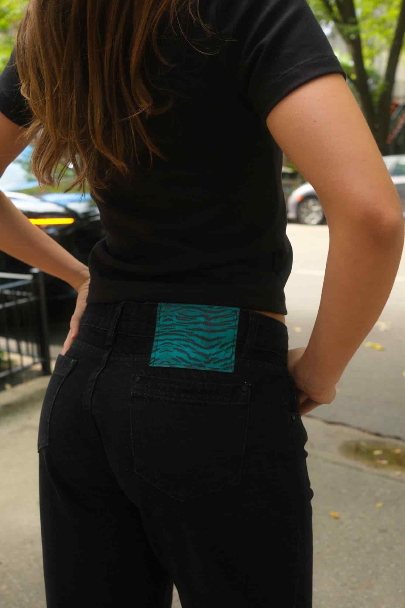 Black Vintage Chunky Jeans - miniatura 3