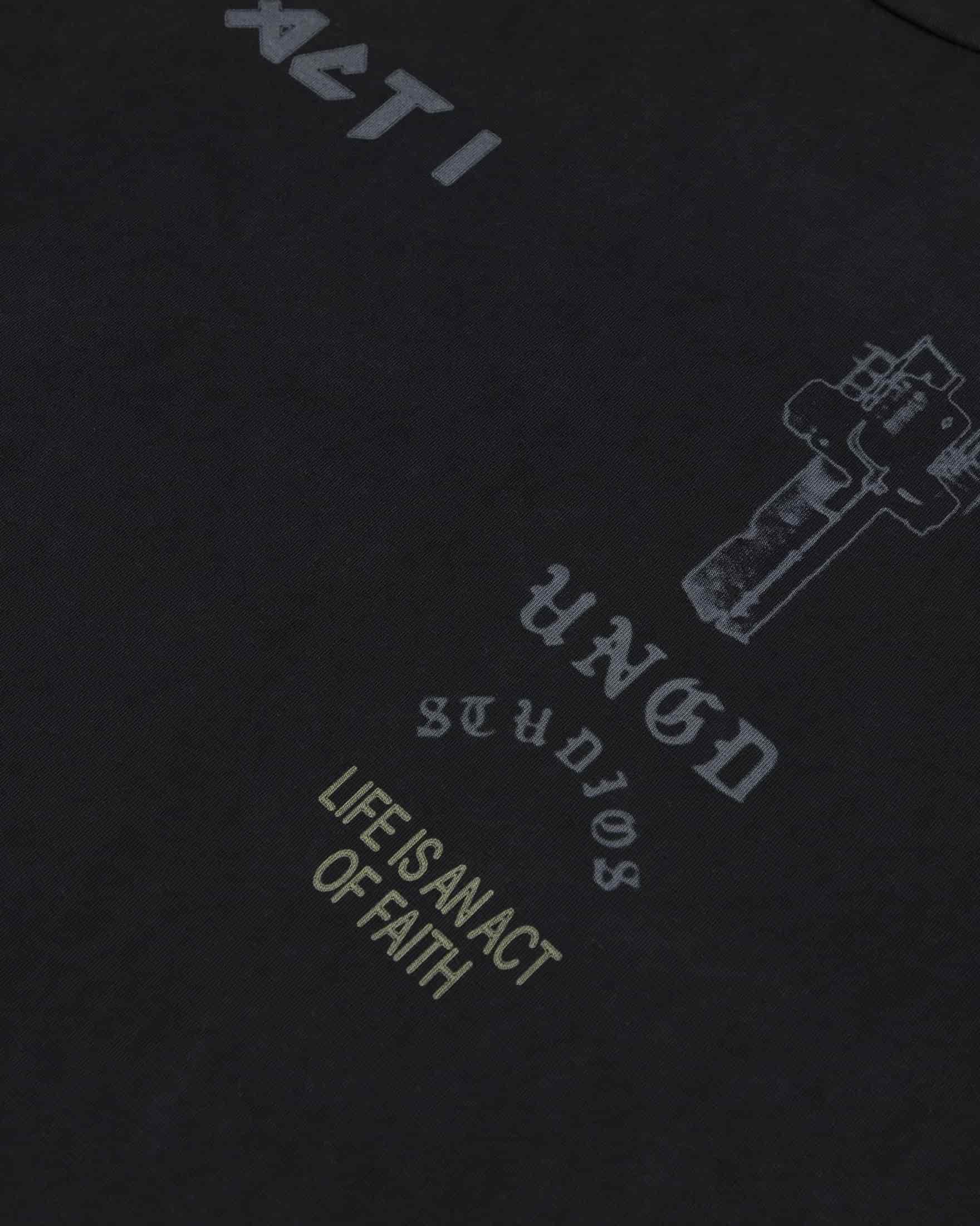 Act 1 Essence Fit Tshirt Vintage Black - miniatura 4