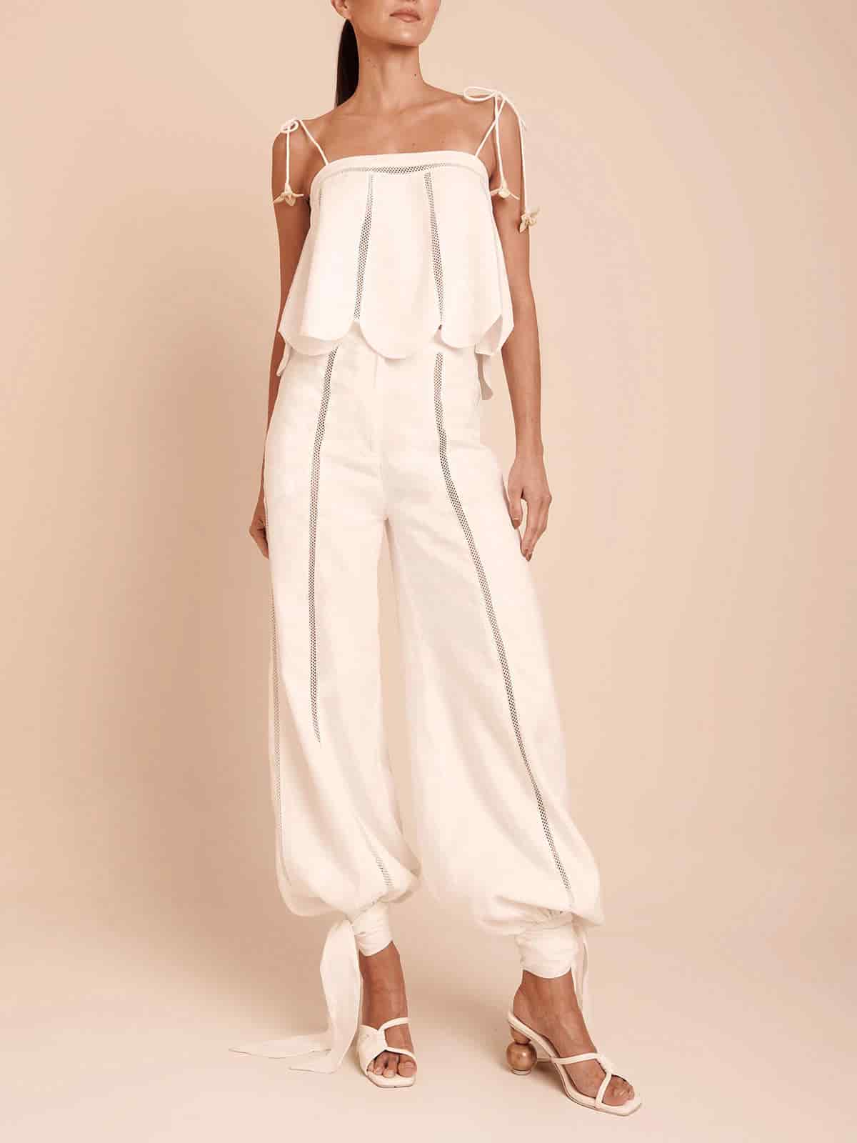 NILO PANT IVORY - miniatura 2