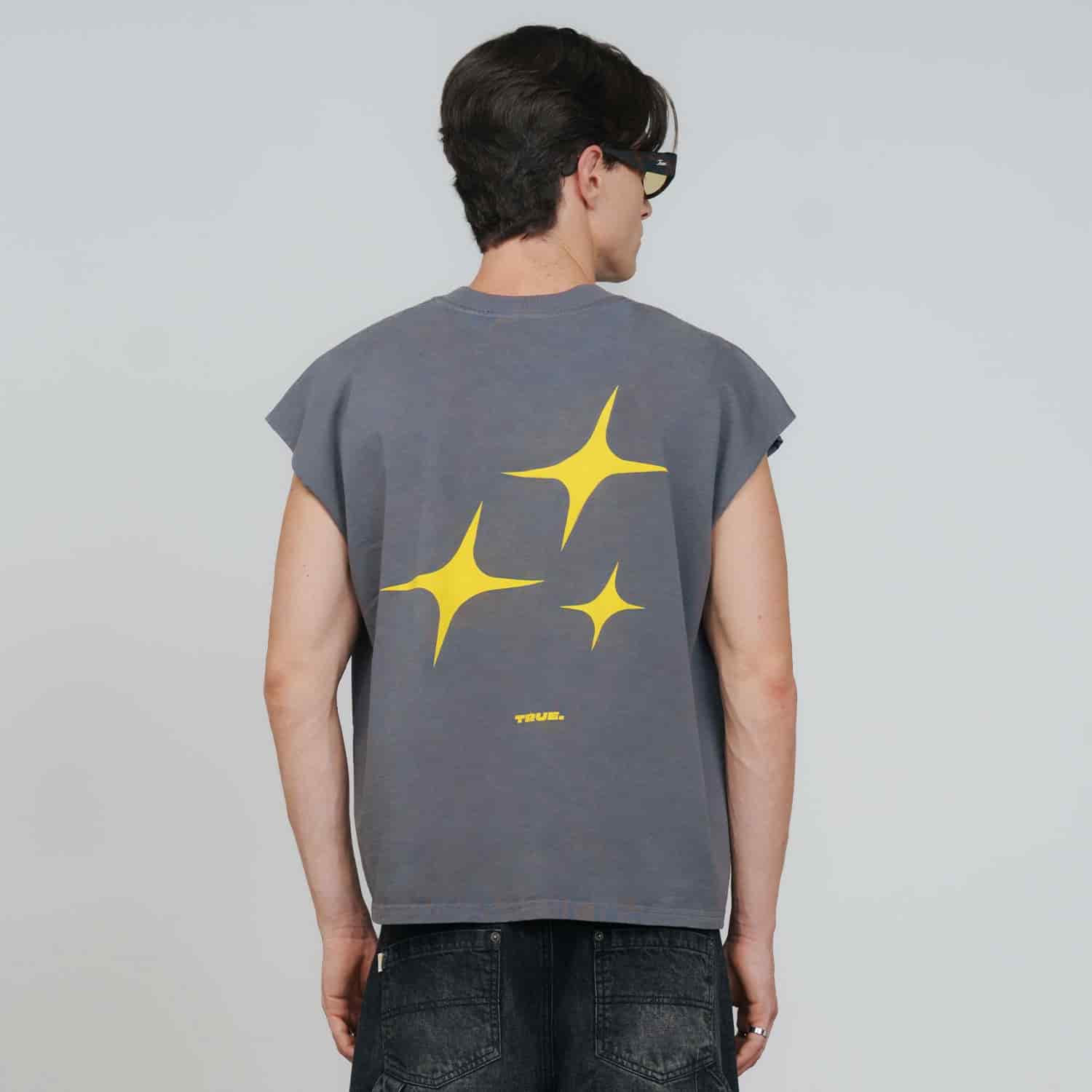 Intuition Sleeveless Tee - Gray - miniatura 2