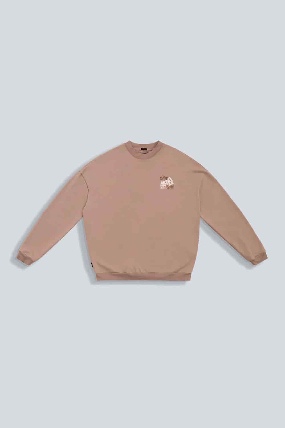 BUZO CERRADO COLOR WARM TAUPE - miniatura 4