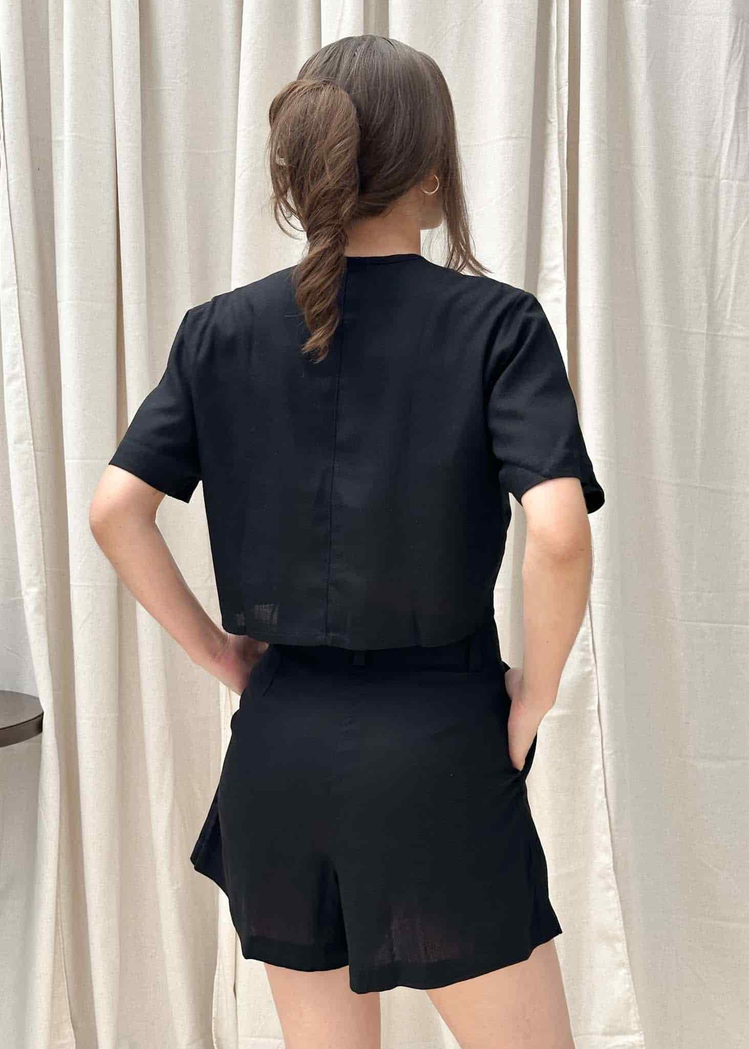 Blusa Safari Negro - miniatura 3