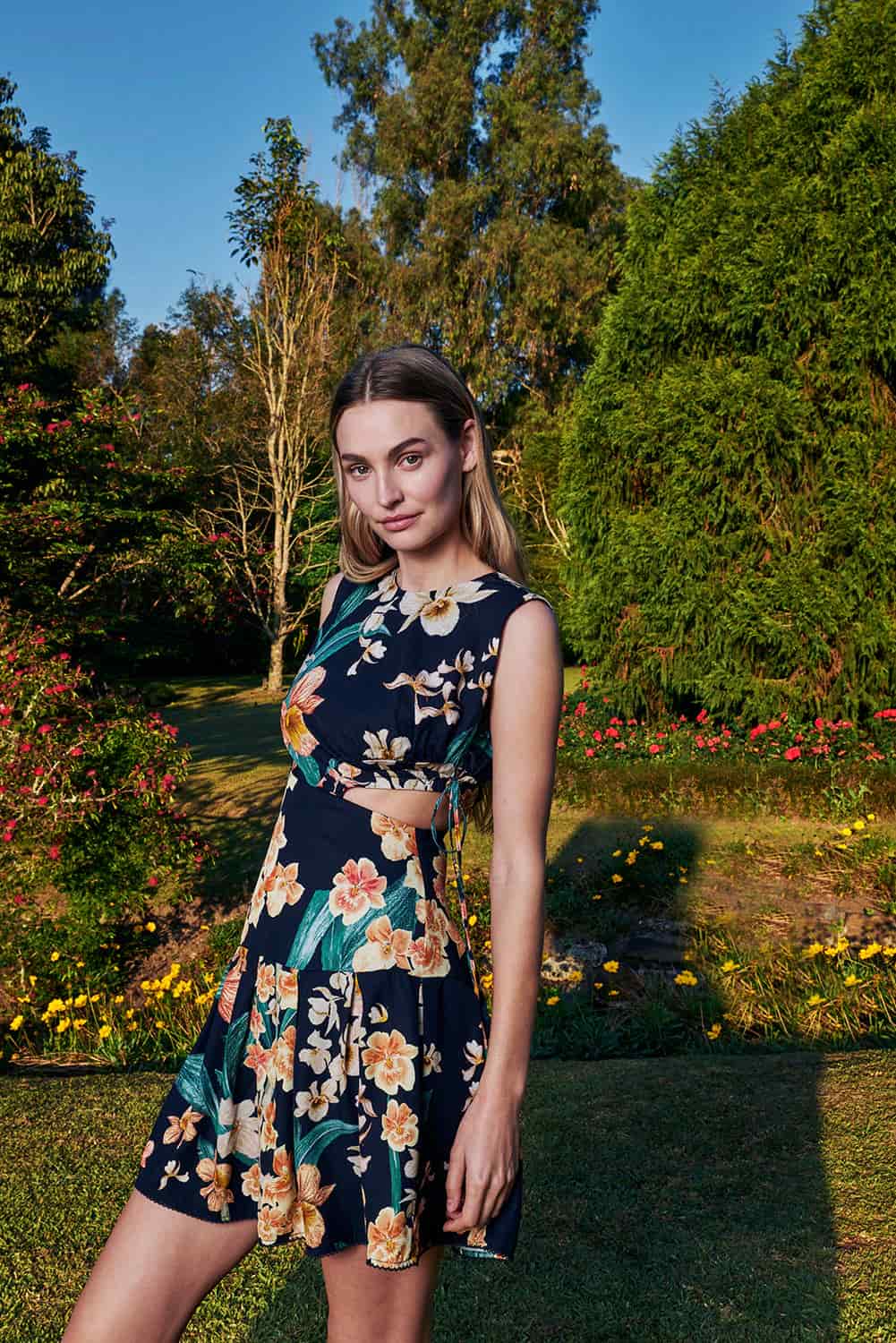 Otoño Danza Mini Dress - miniatura 2