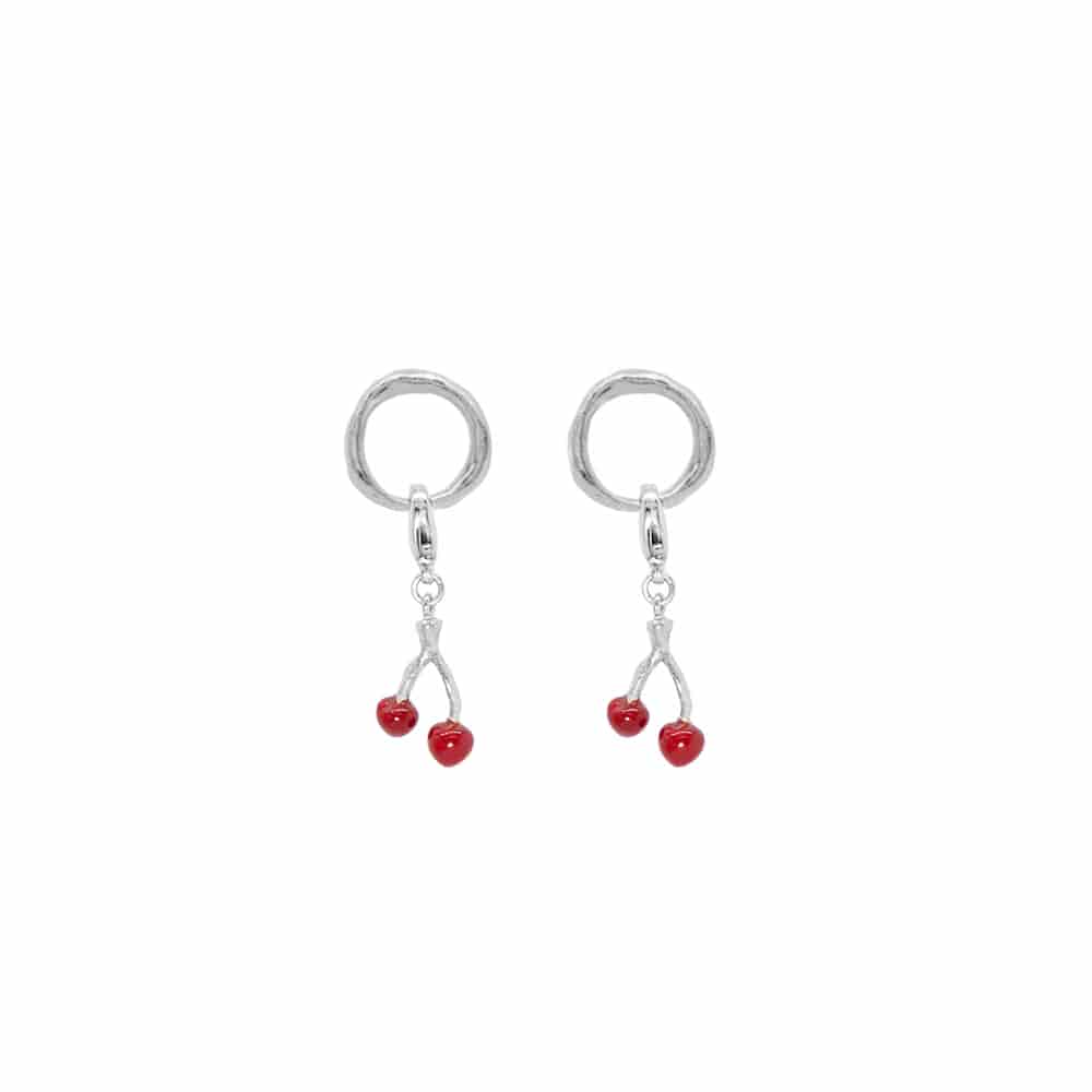 Dije Cherry Mini Plata - miniatura 3