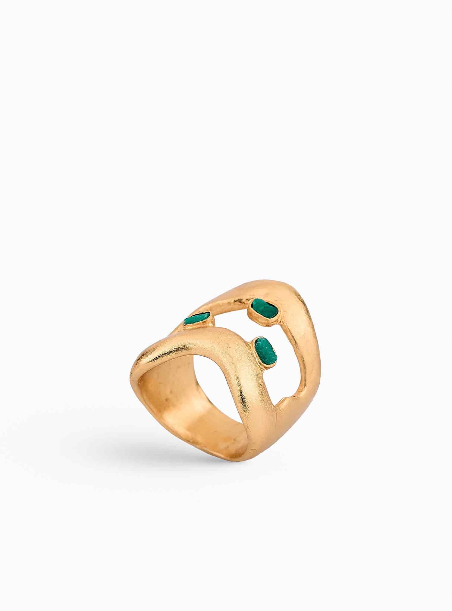 Tena Emerald Ring - miniatura 1
