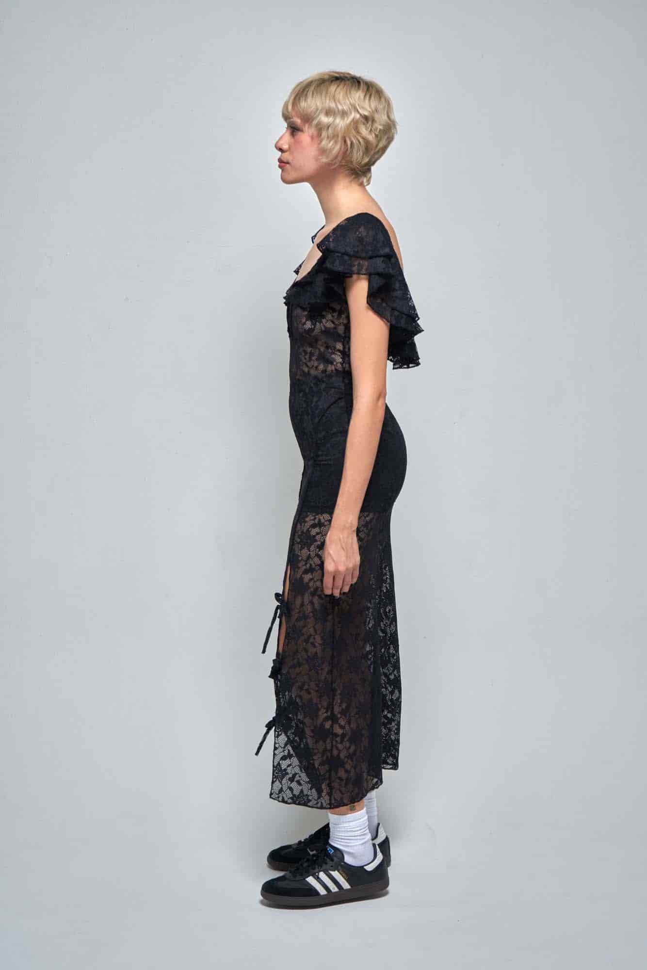 MIZU BLACK DRESS - miniatura 5