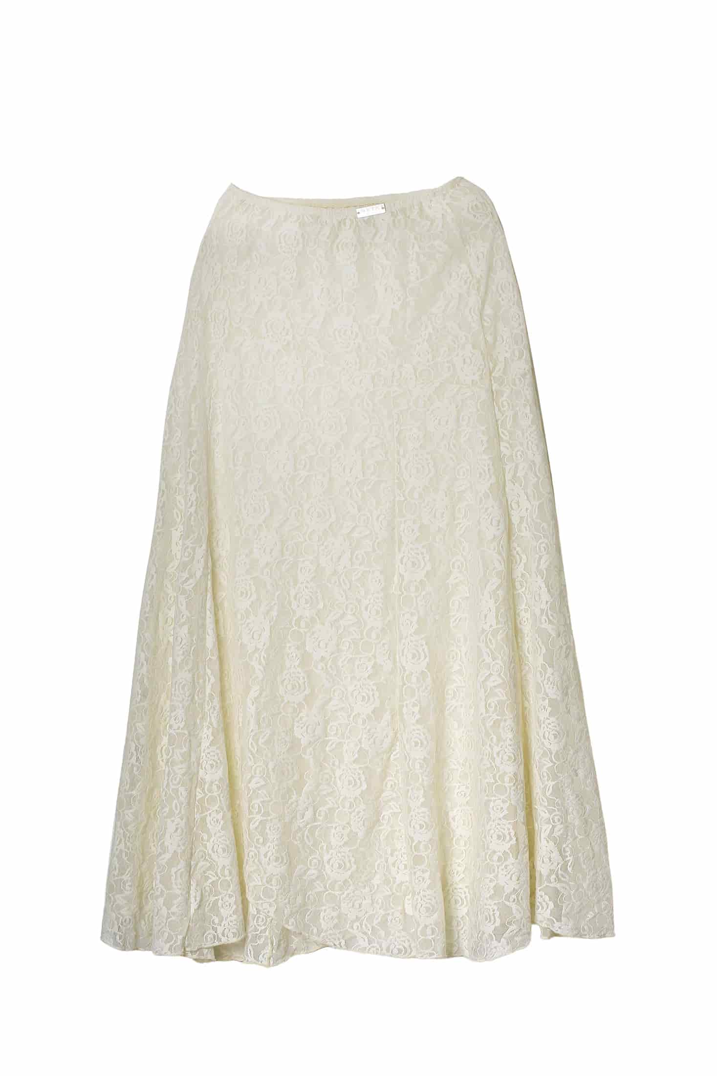 LACE FLAIR SKIRT - miniatura 1