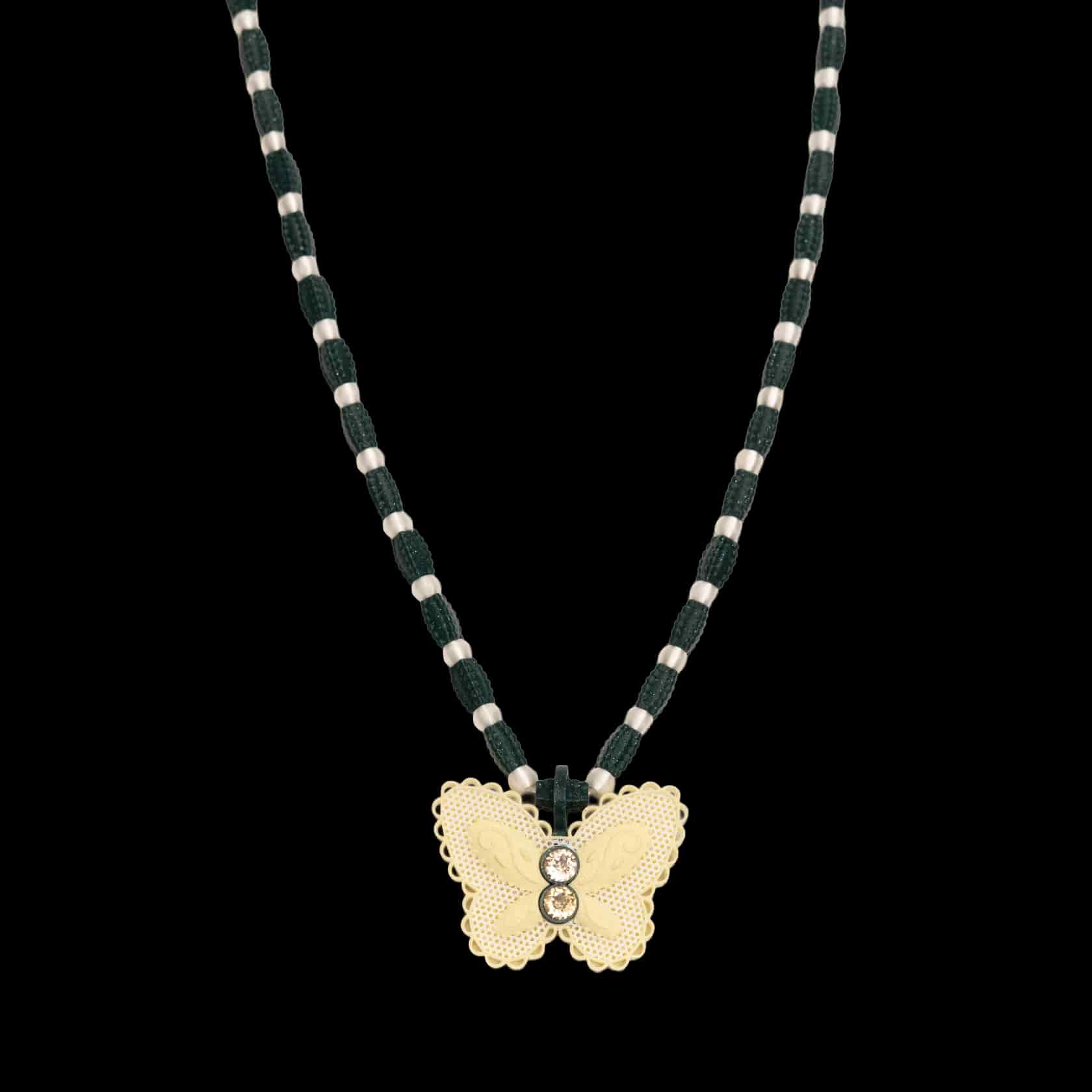 COLLAR PÉNDULO LACE  MARIPOSA - miniatura 1