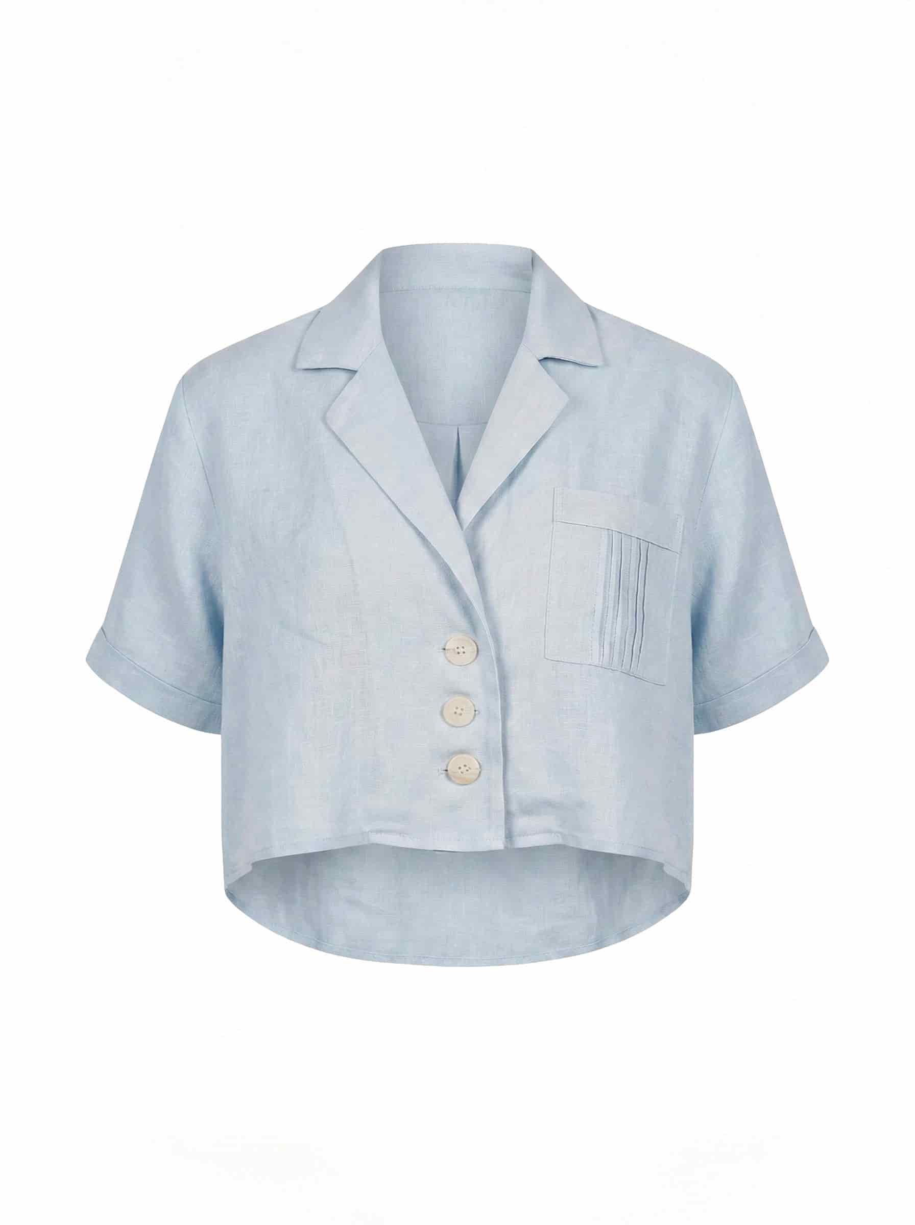 SONORA TOP BABY BLUE - miniatura 1