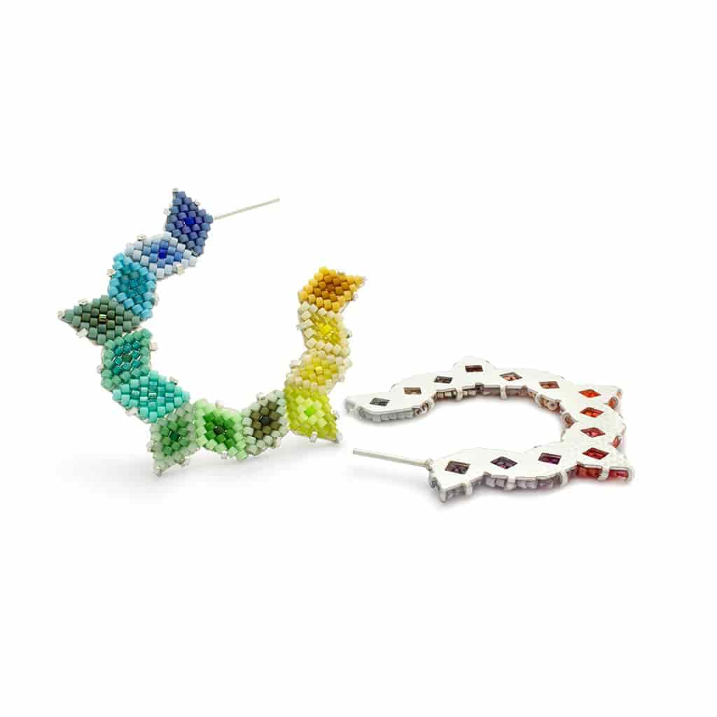 CANDONGAS ARCO IRIS 13 MINI ROMBOS - miniatura 2