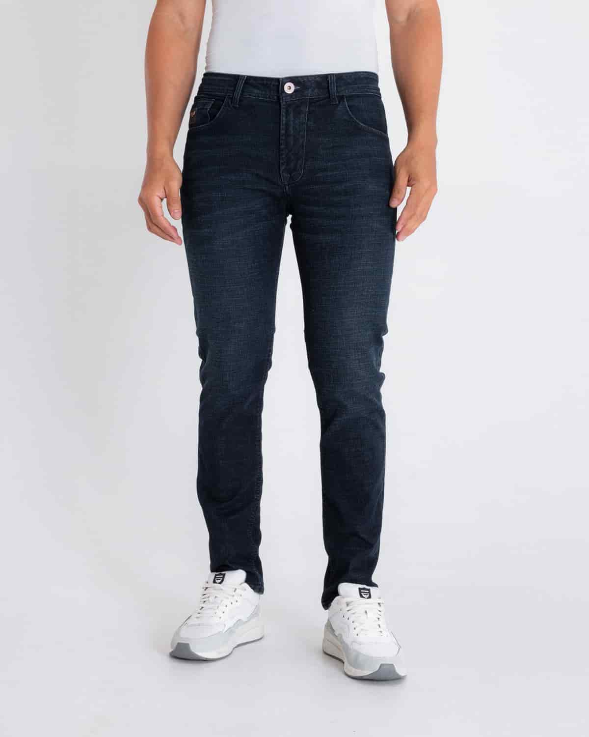 Jean slim tono oscuro para hombre - miniatura 1