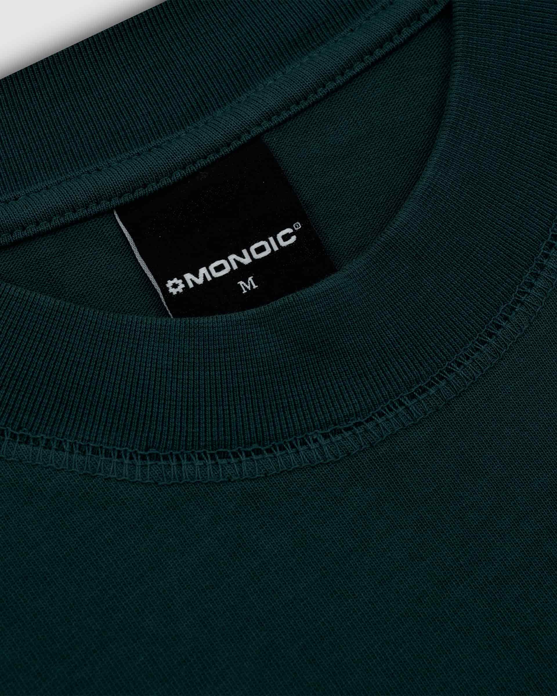 Camiseta Logo Oversized V4 - Forest Green - miniatura 5
