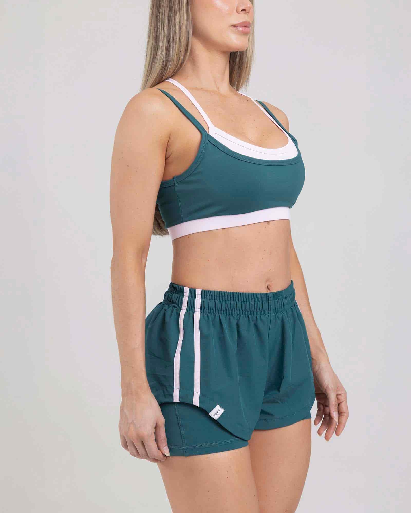 Top sisa verde esmeralda dual glow tropi FIBER - miniatura 2