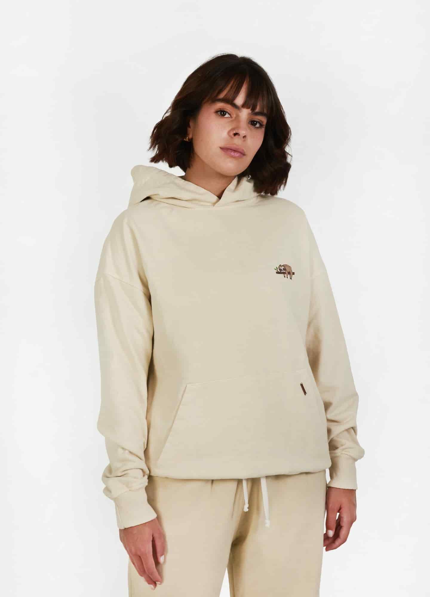 Basic Ciampino Hoodie – Crema - miniatura 1