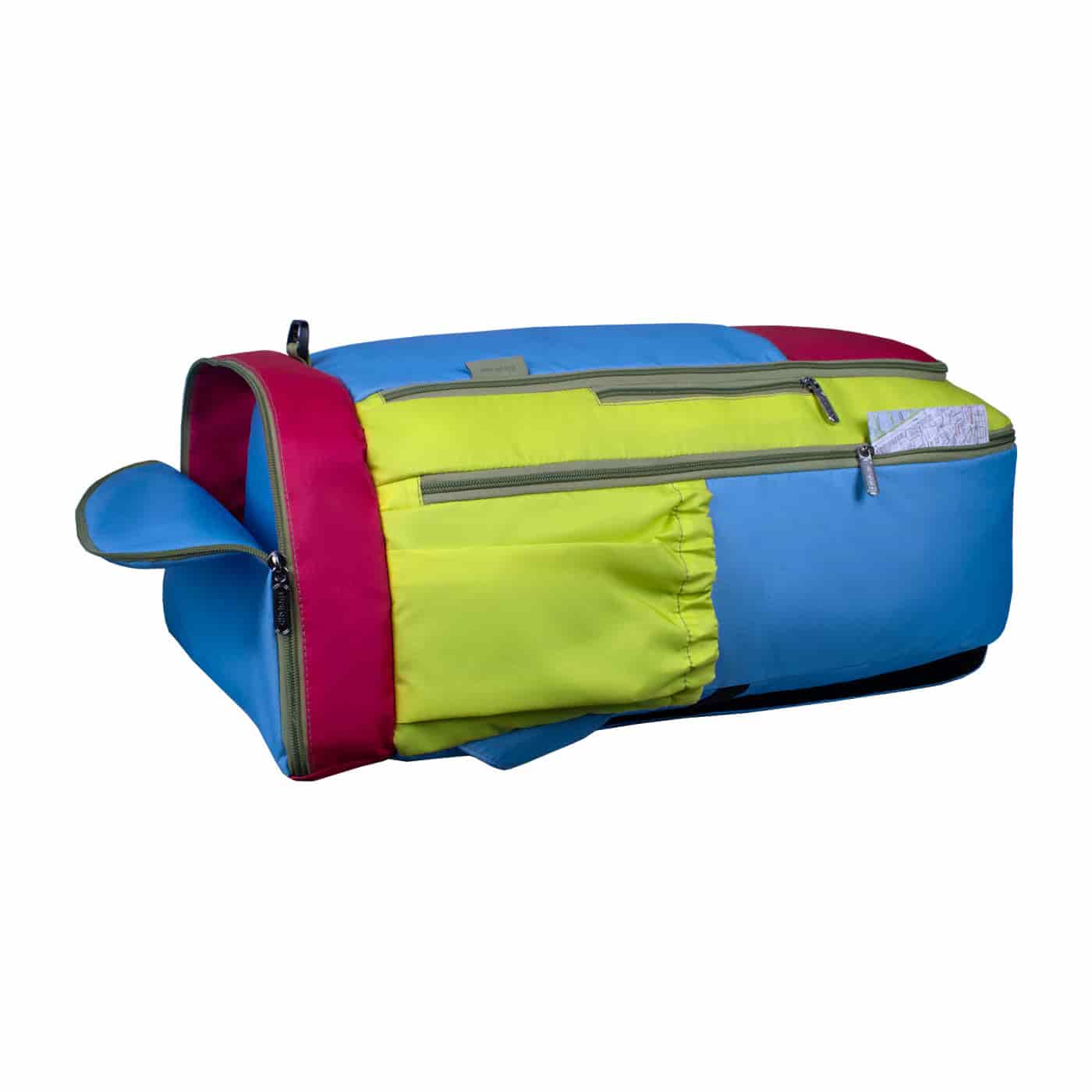 Morral Aventura ULTRA Plegable Estampado Neon Citybags Multicolor - miniatura 9