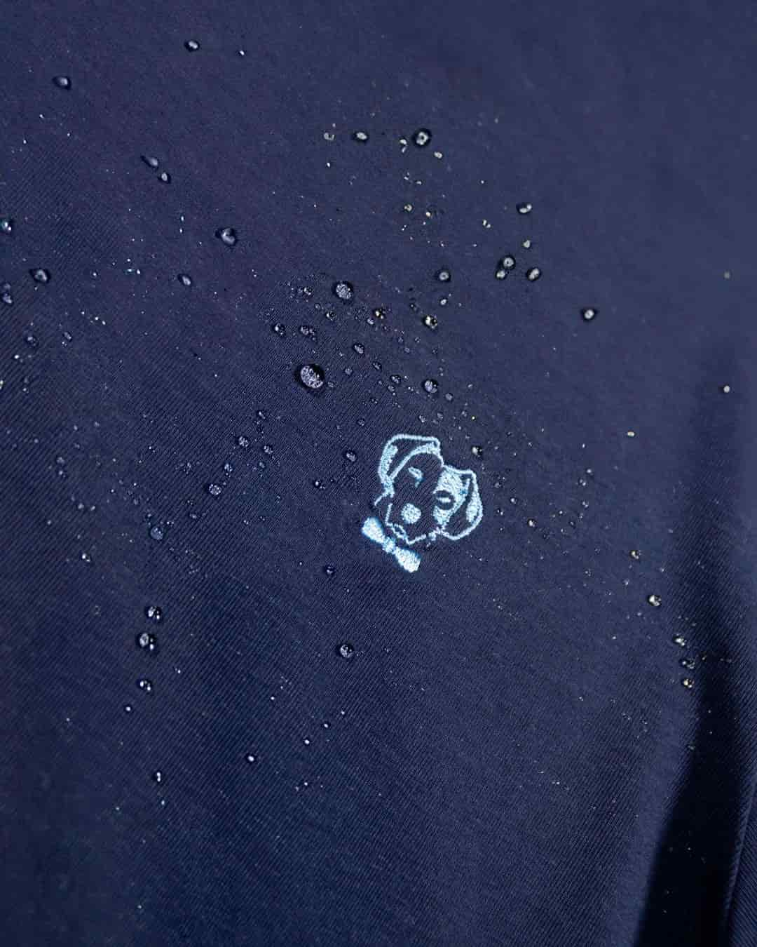 Camiseta Antimanchas Azul Navy - Talla Regular - miniatura 6