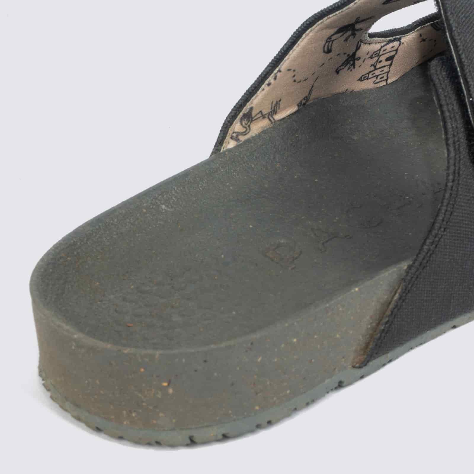 Sandalias dos correas "Bitacora" Azabache - miniatura 4
