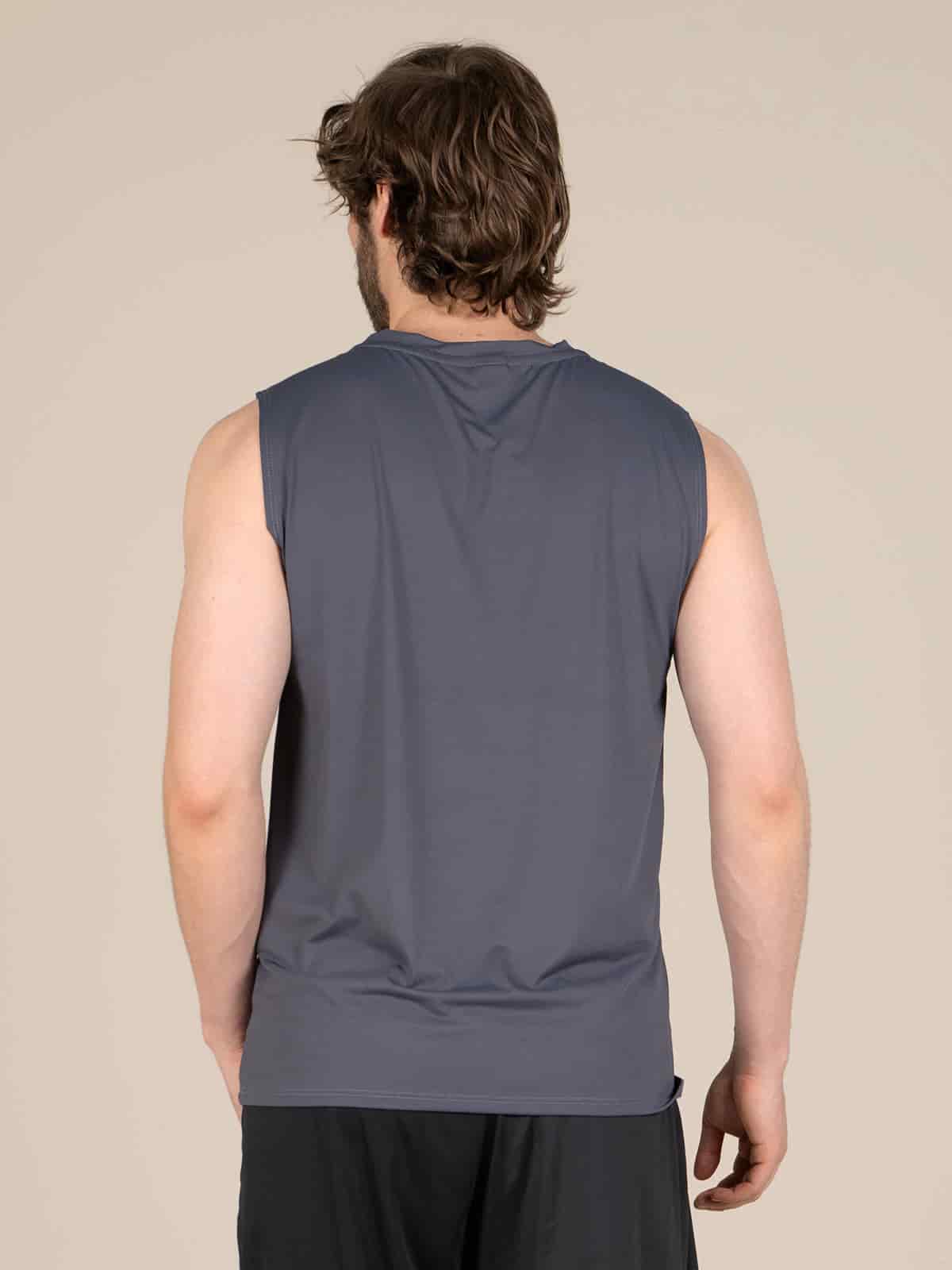 Camisilla hombre juno ibiza gris - miniatura 3