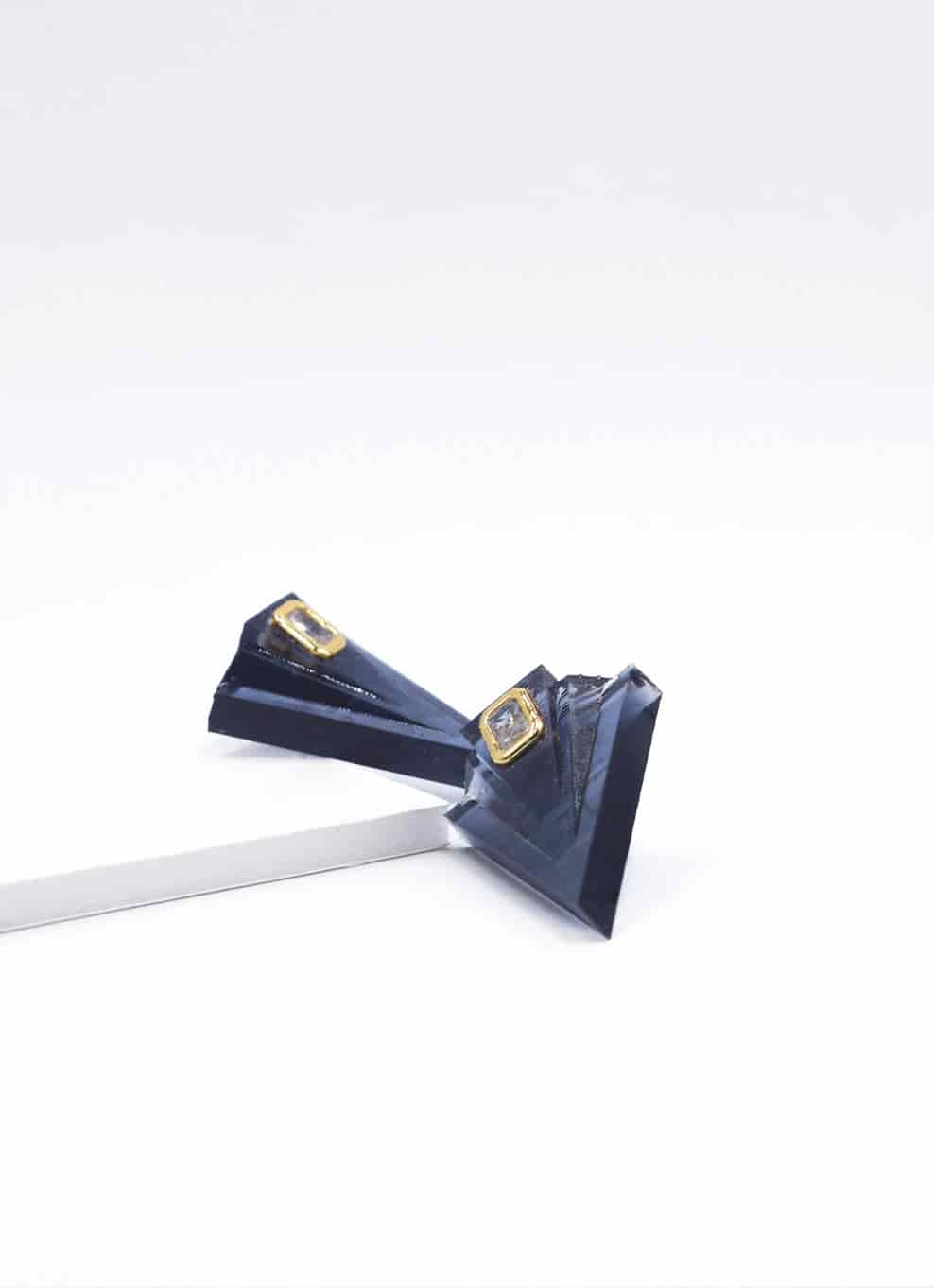 JVxTH - M  SMOKY EARRINGS - miniatura 1