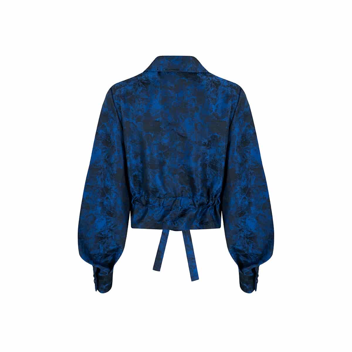 CHAQUETA SAHARIANA JACQUARD - miniatura 3