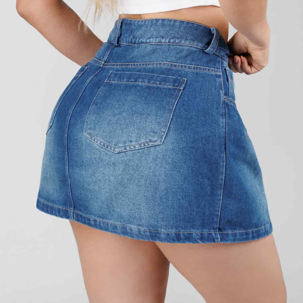 Falda Short Denim B1822 - miniatura 2