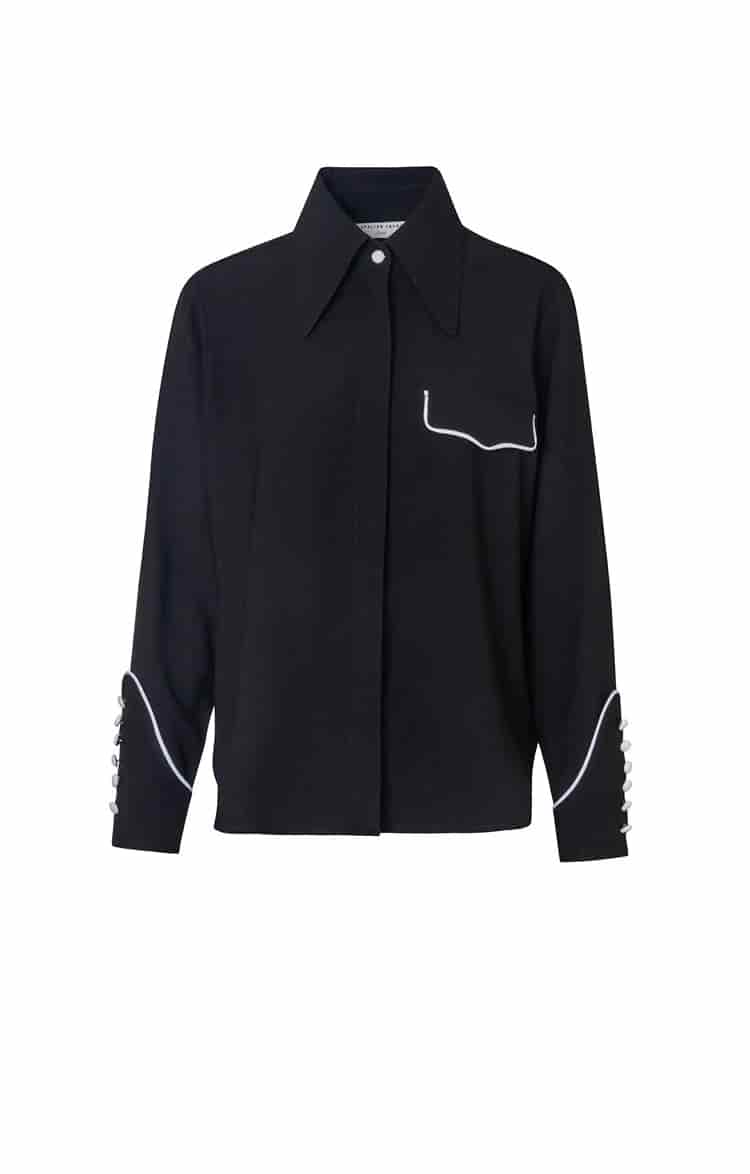 Black Bruna Shirt - miniatura 1