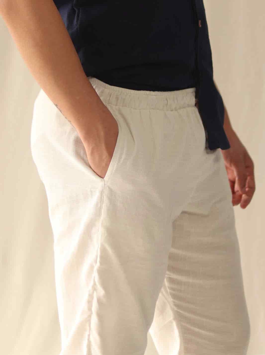 PANTALÓN LINO ALGODÓN | BOTA RECTA - miniatura 4