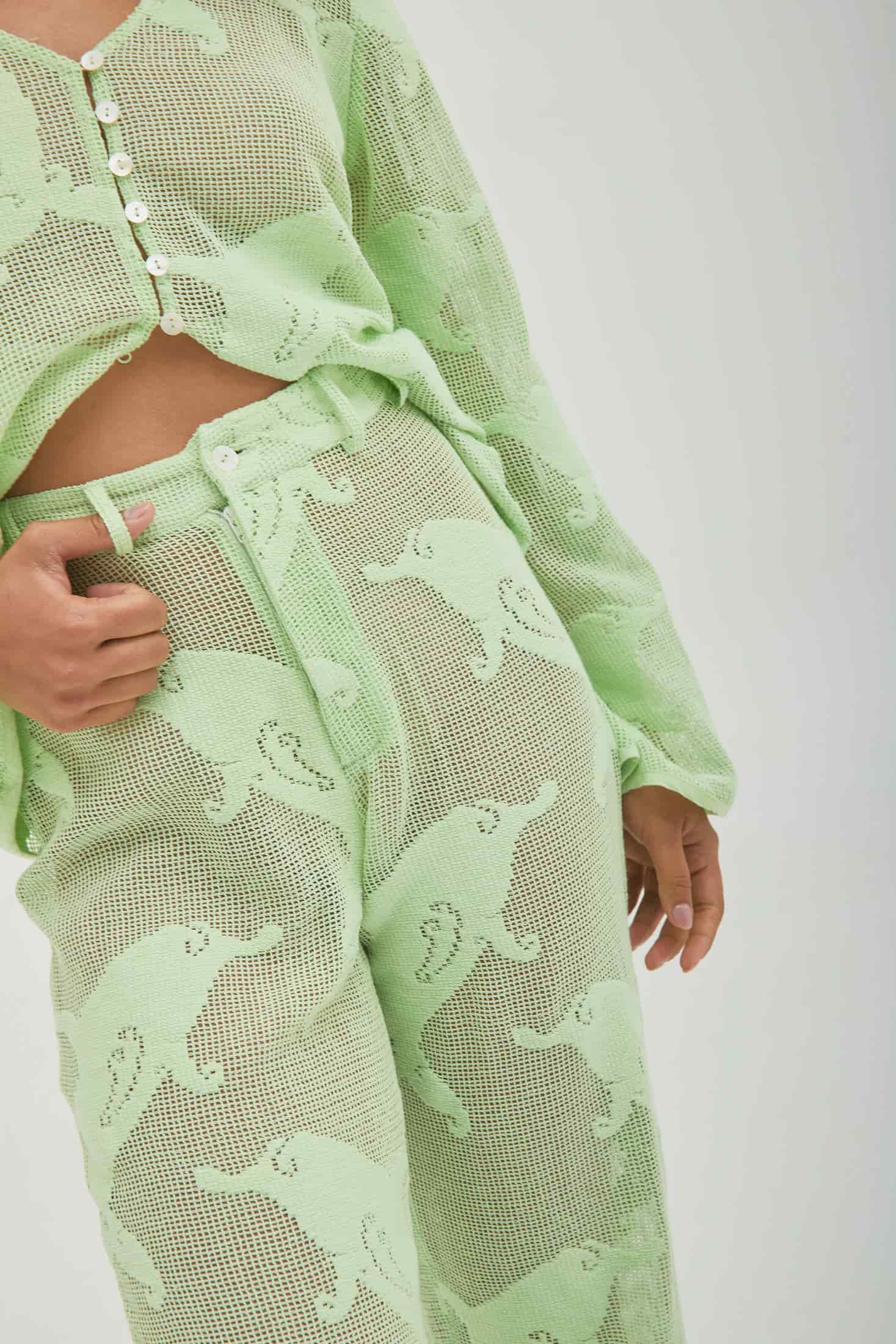 Pant Dolphins Verde - miniatura 4