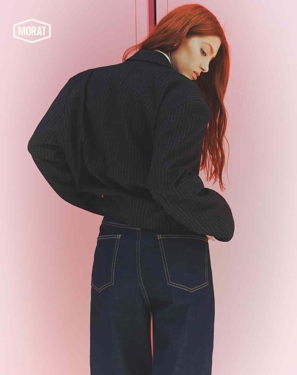 Blazer cropped negro unisex GEF | MORAT - miniatura 2