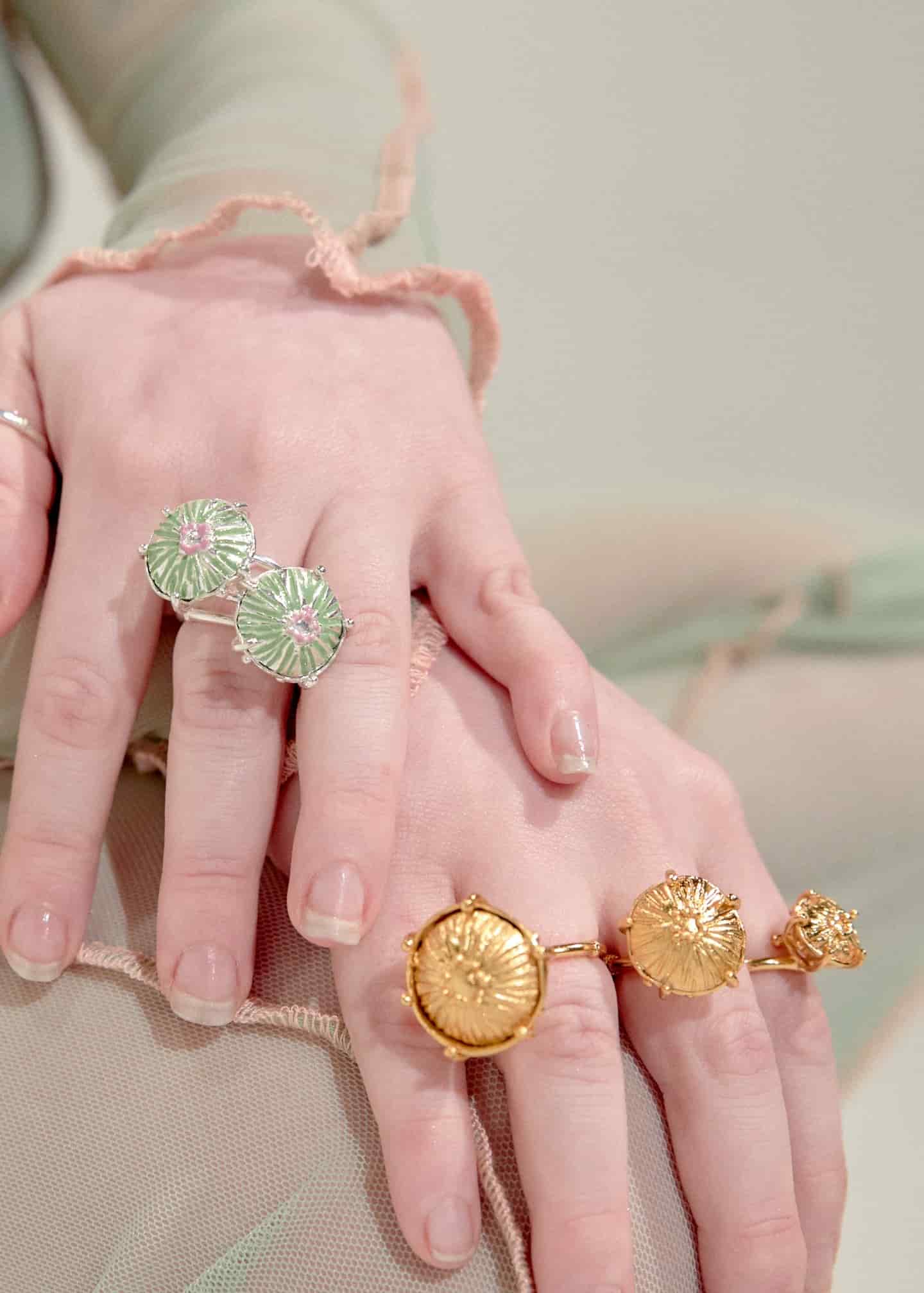 Anillo Sombrerito maxi dorado - miniatura 2