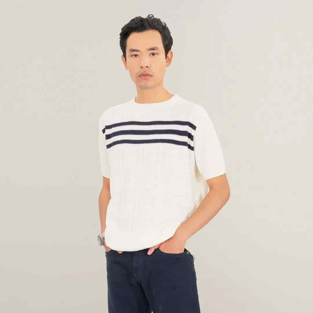 Crewneck Tejida - Navale - miniatura 3