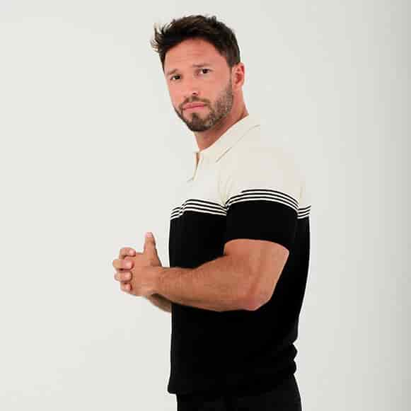 SUETER POLO MODA TEJIDO HOMBRE - miniatura 10