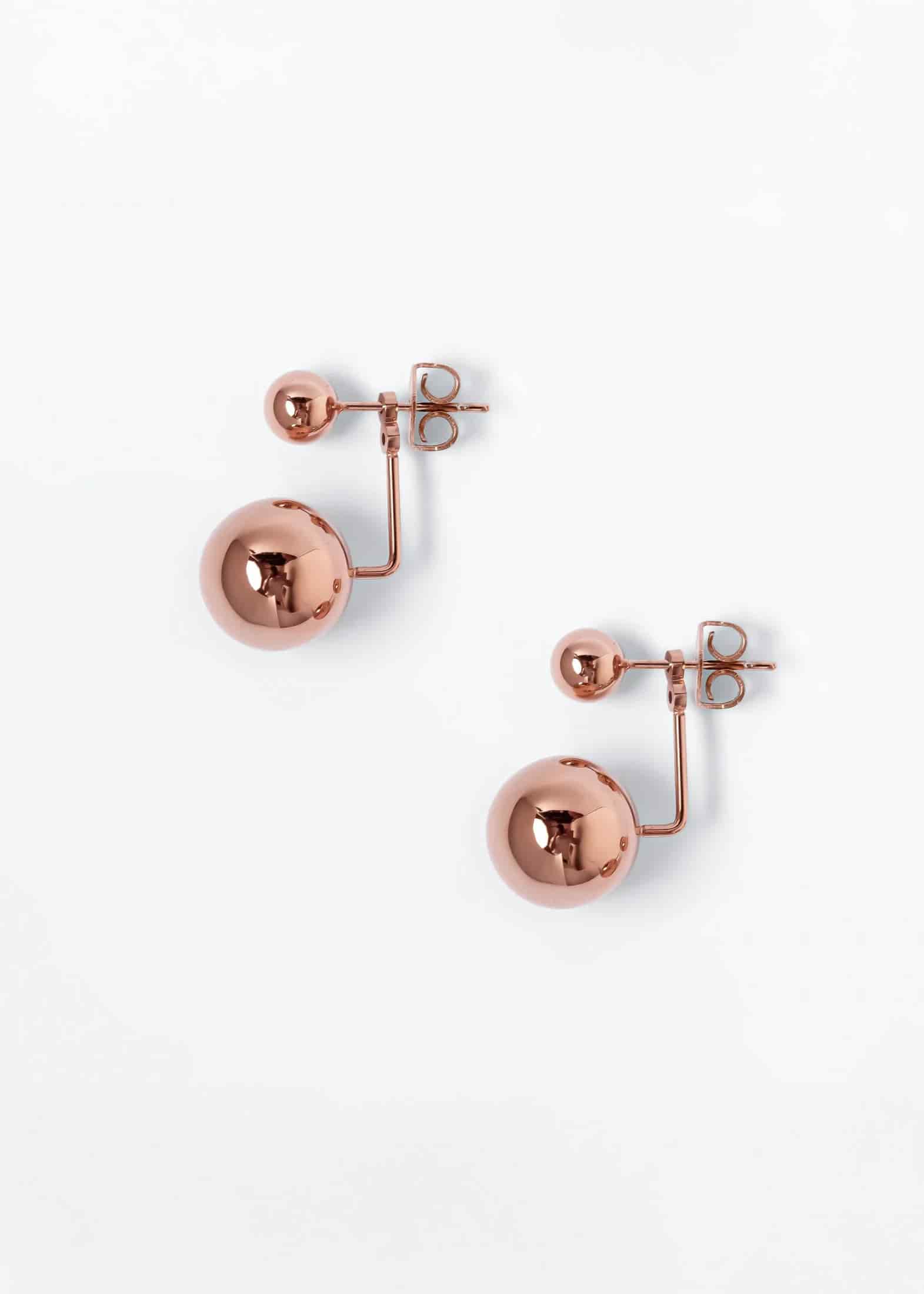 Aretes Saka Rosado - miniatura 1