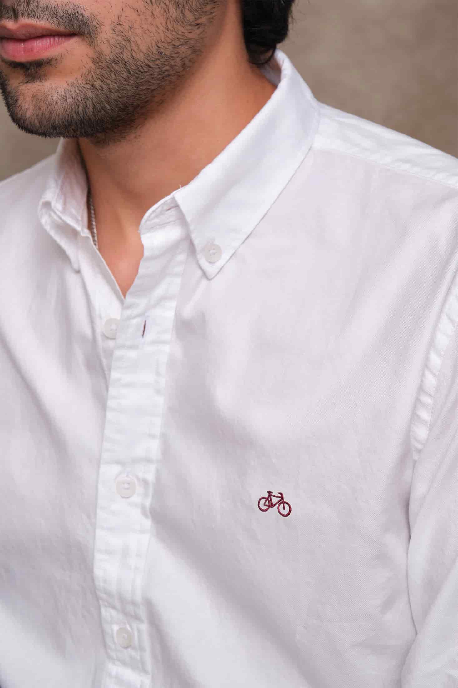 CAMISA OXFORD BLANCO - miniatura 2