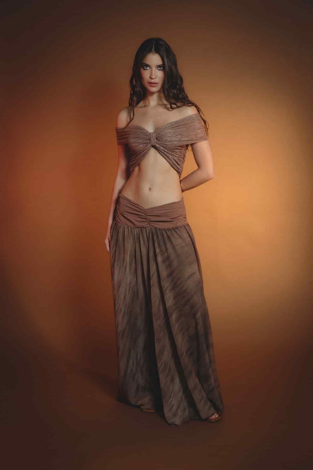 Amara Skirt | Golden Veil - miniatura 5