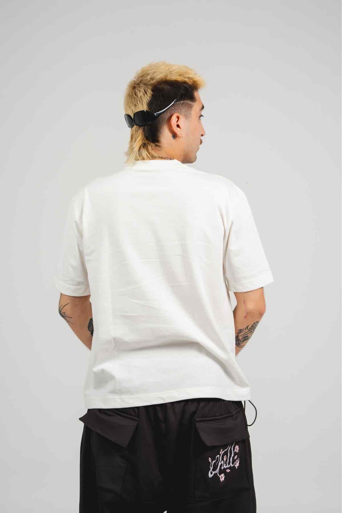 Camiseta Chill Spinas Crudo - miniatura 5