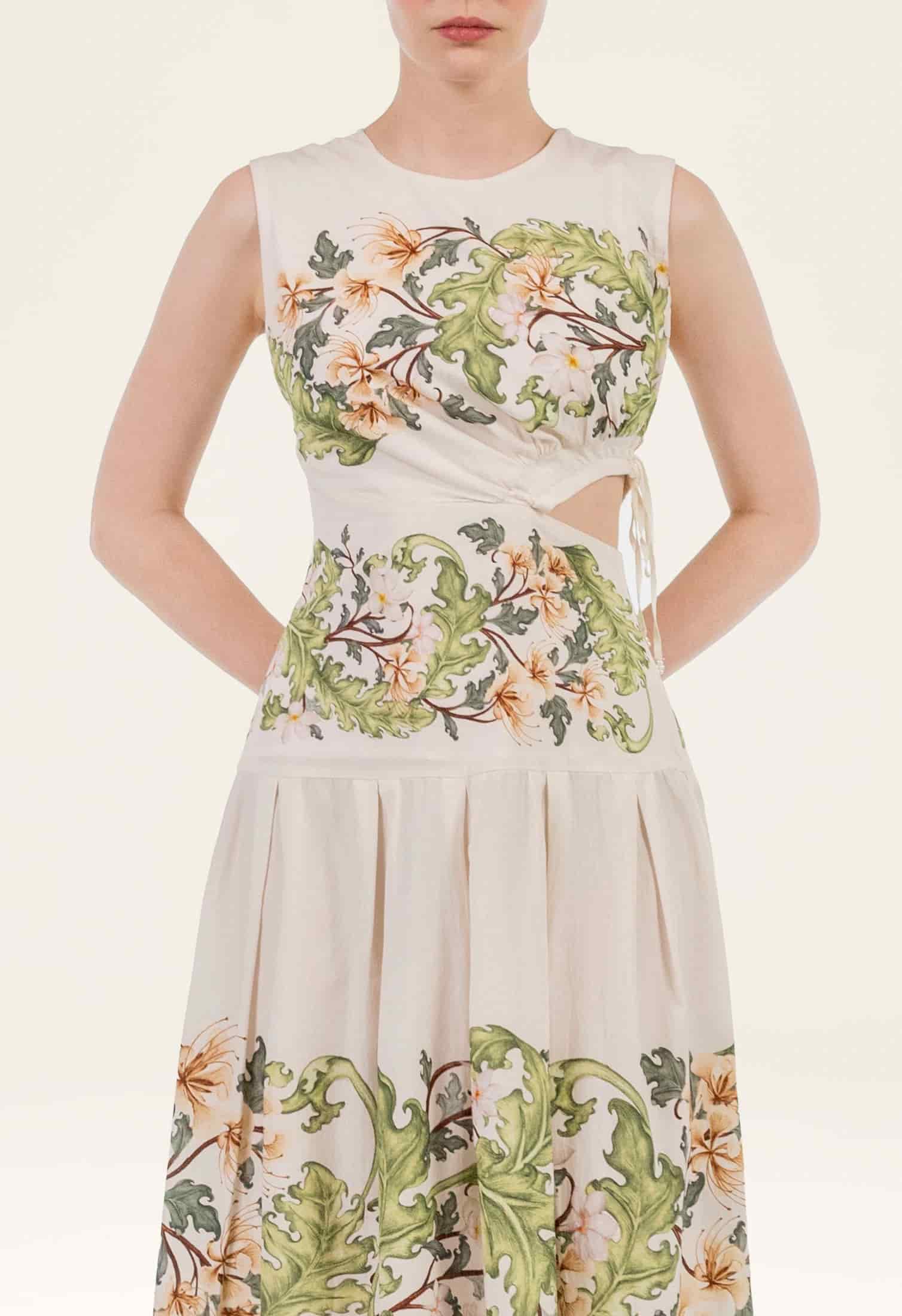 Otoño Anhelo Midi Dress - miniatura 6