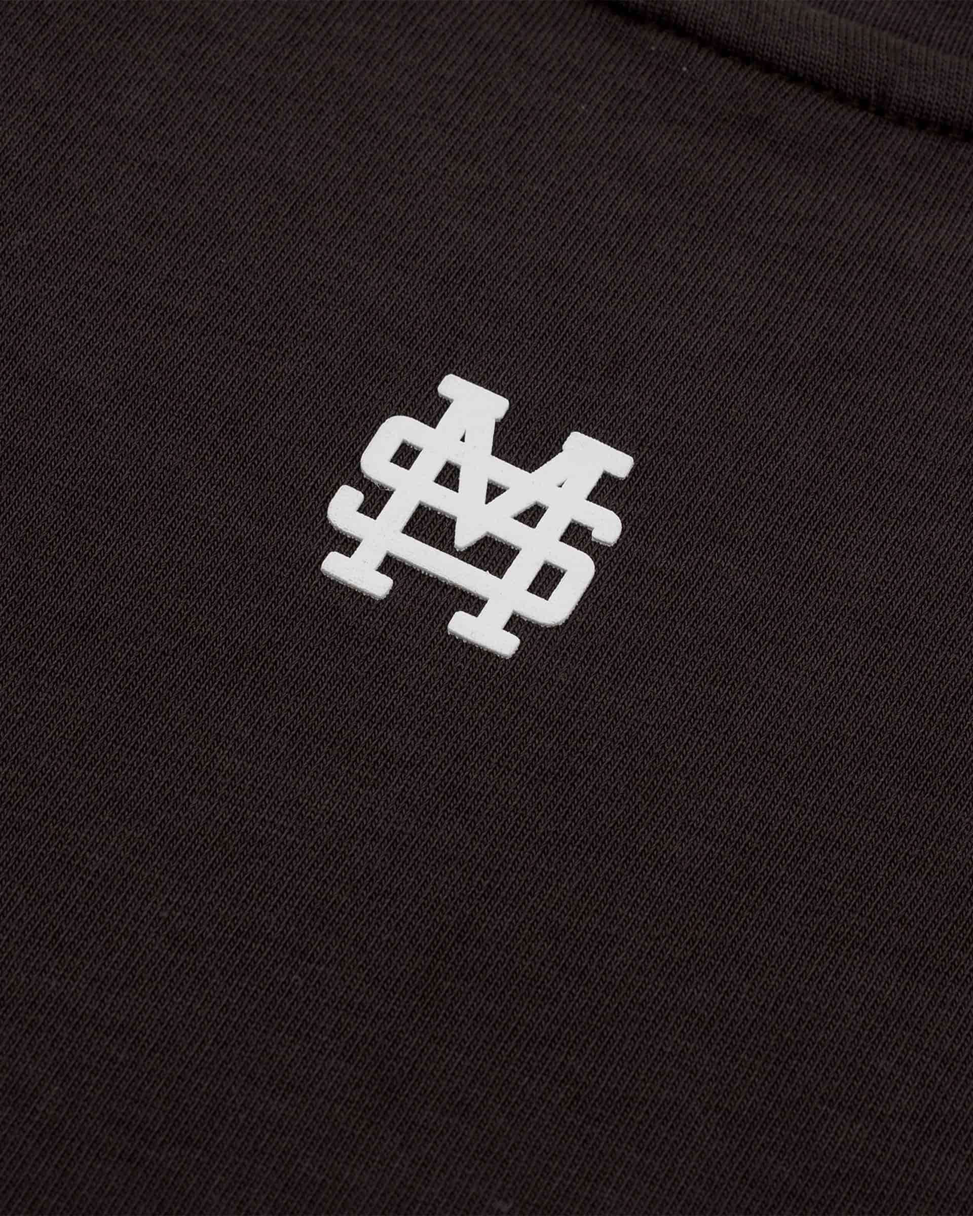 Camiseta Boxy Fit Básica V4 - Café Chocolate - miniatura 4